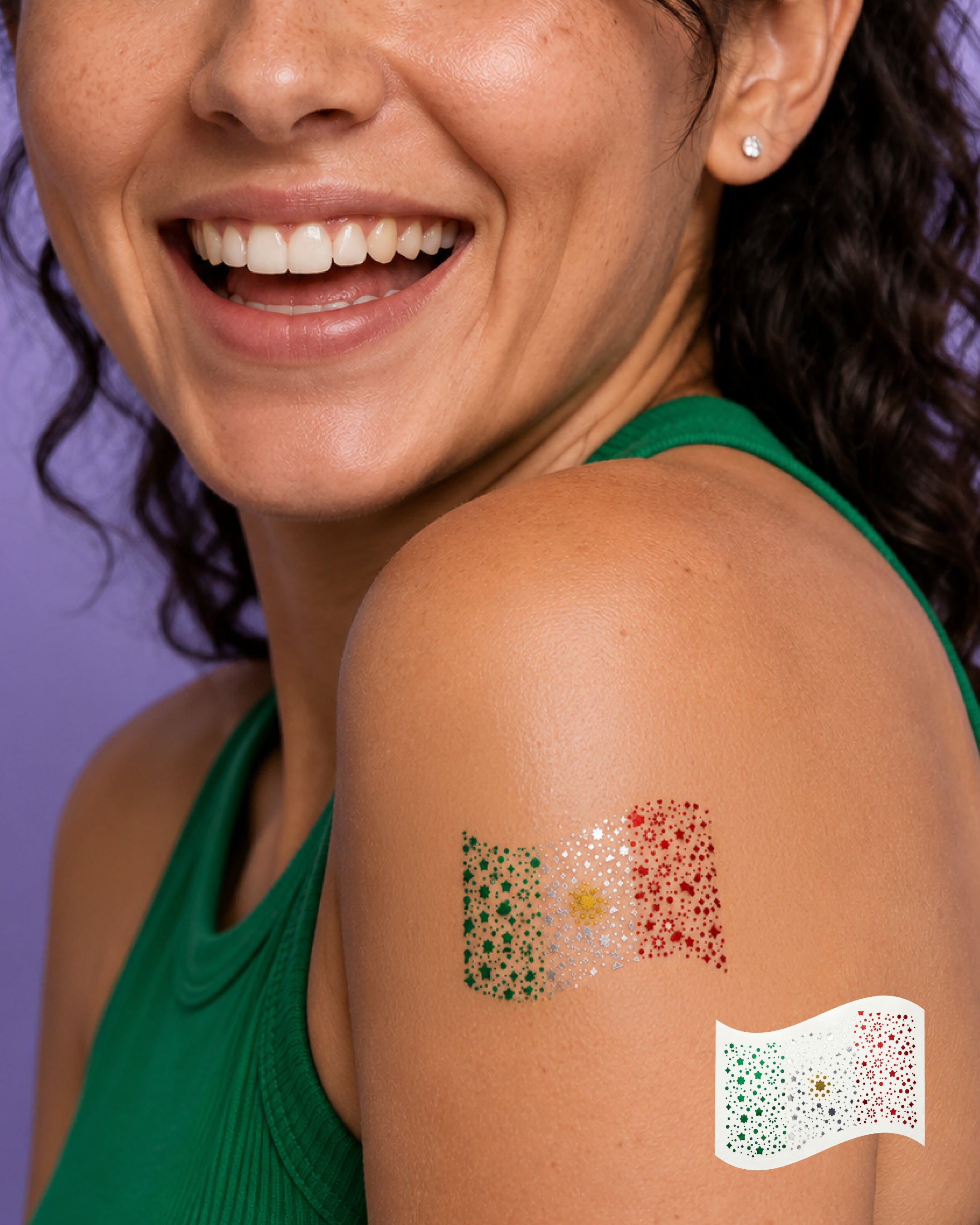 Stickers Temporales México "La Verde", Goal Maker - Nipskin®