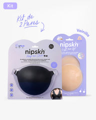 Kit Brasier Adhesivo + Copas Adhesivas en Silicona Para Levantar busto (Talla M) - Nipskin®
