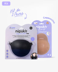Kit Brasier Adhesivo + Copas Adhesivas en Silicona Para Levantar busto (Talla M) - Nipskin®