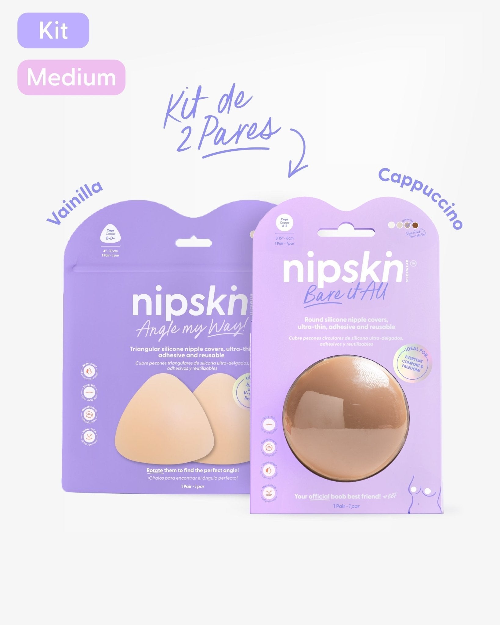 Pezoneras de Silicon - Nipskin® México