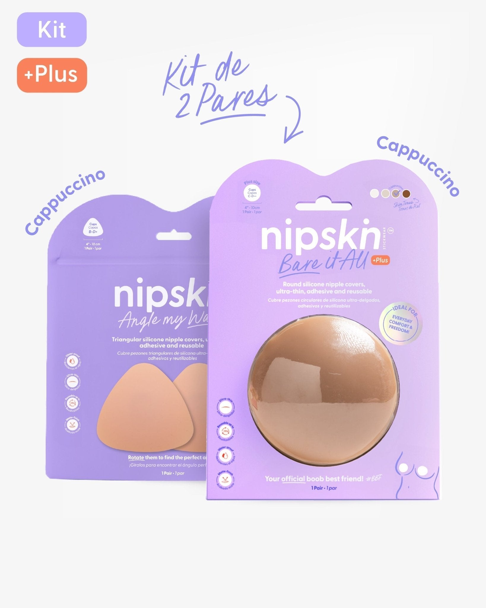 Pezoneras de Silicon - Nipskin® México