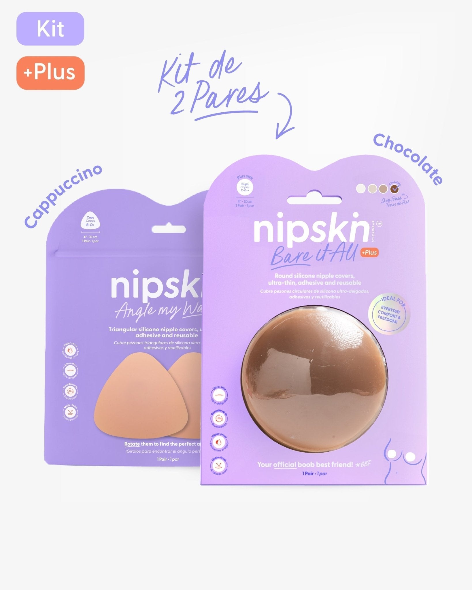 Pezoneras de Silicon - Nipskin® México