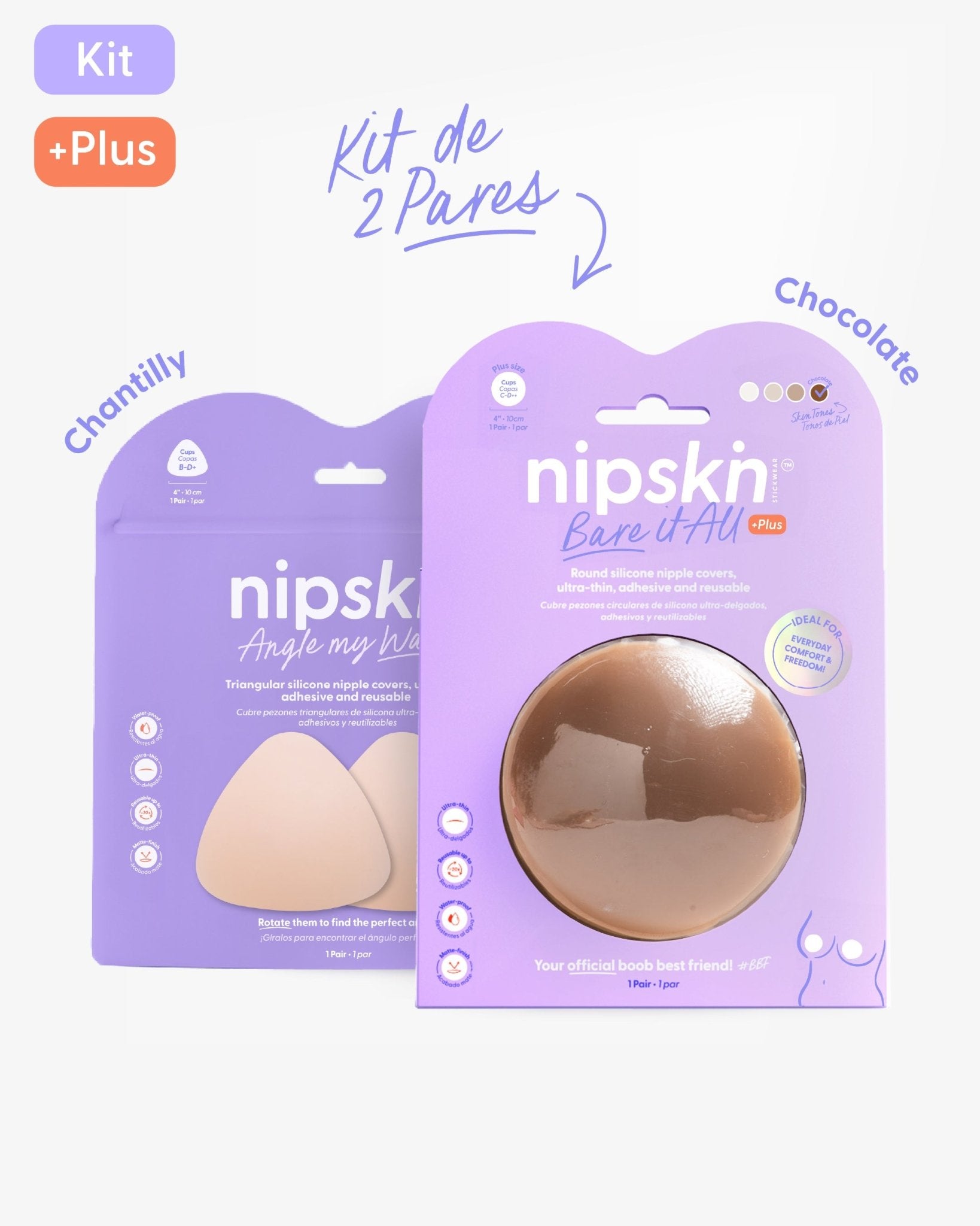 Pezoneras de Silicon - Nipskin® México