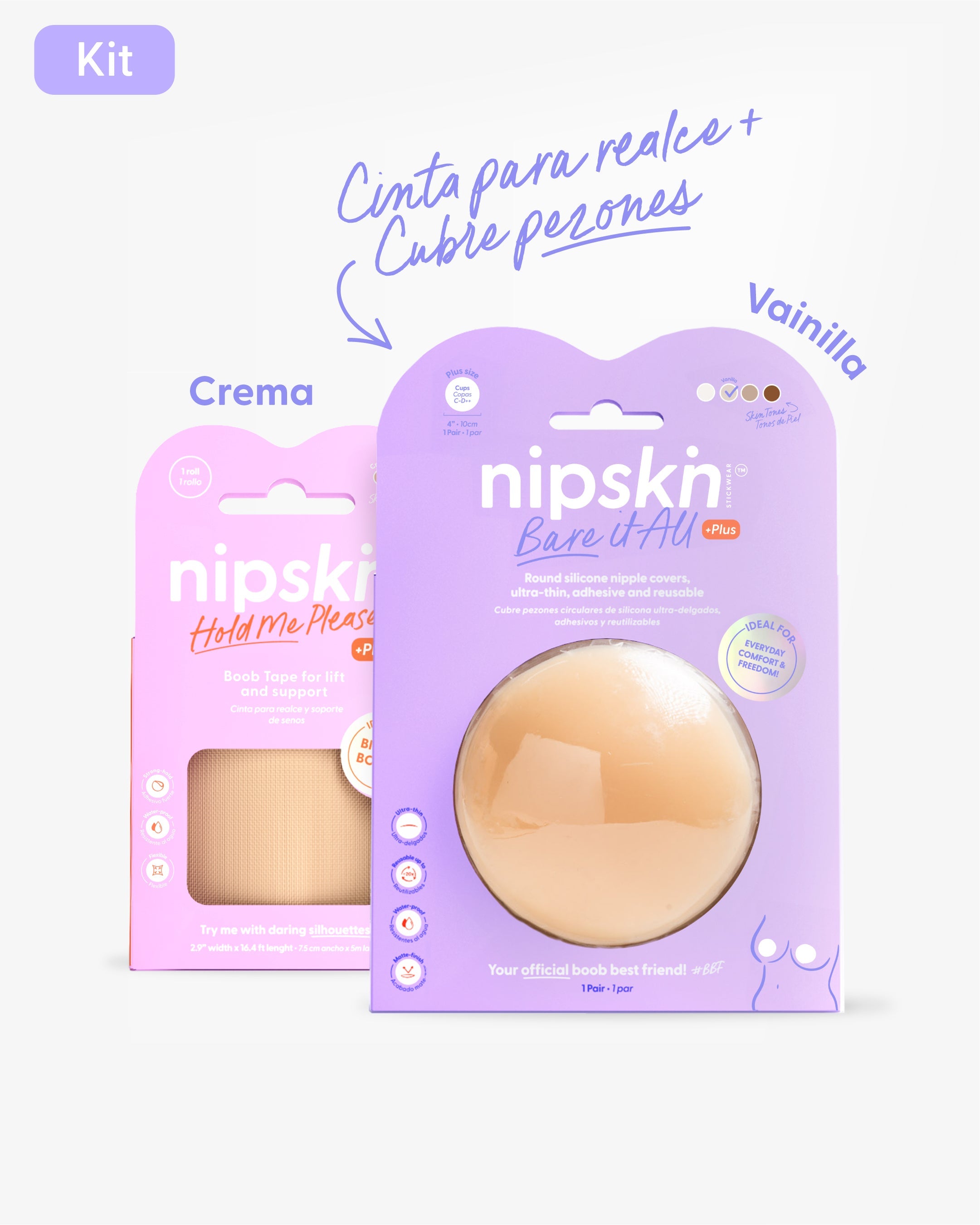 Pezoneras de Silicon - Nipskin® México
