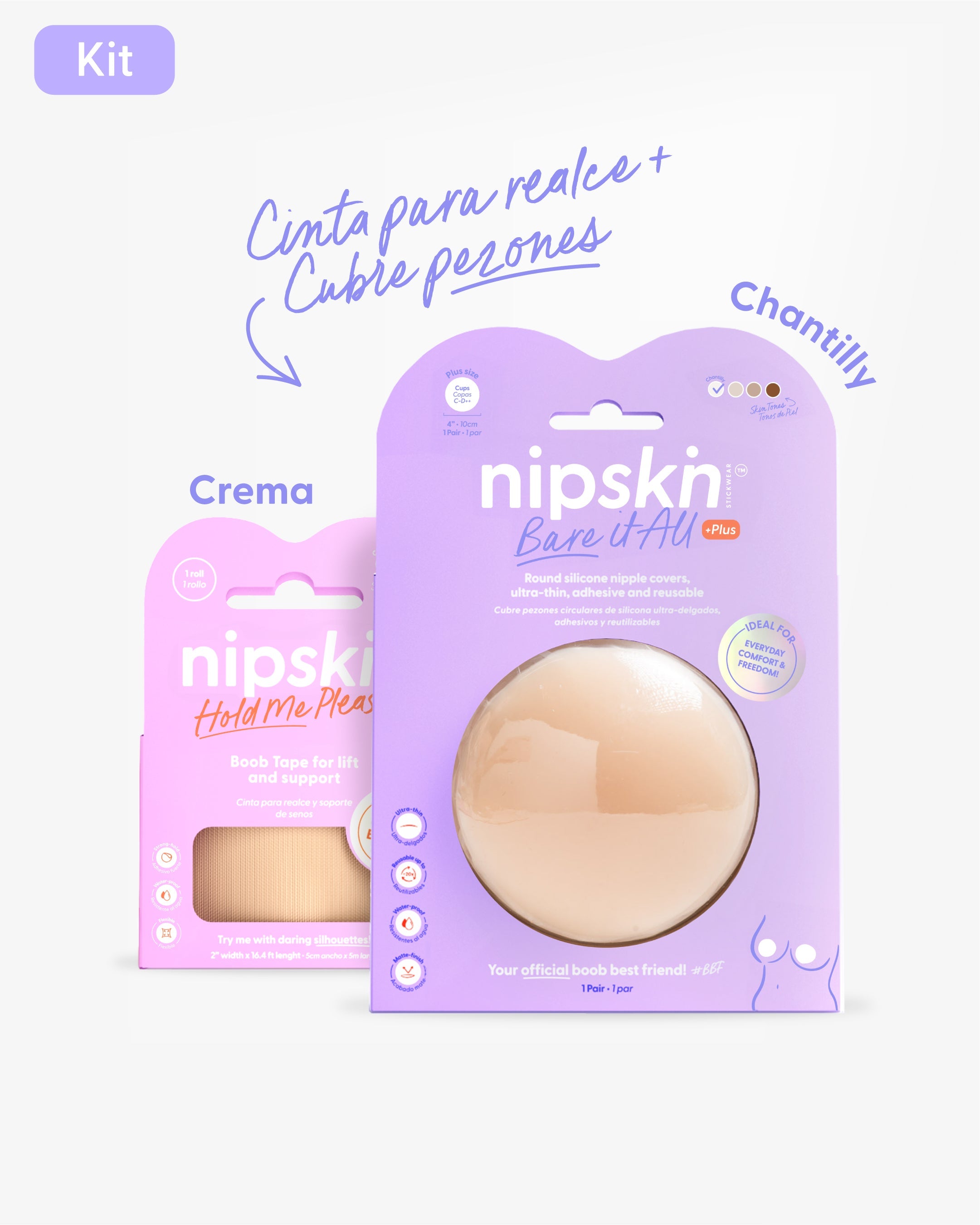 Pezoneras de Silicon - Nipskin® México