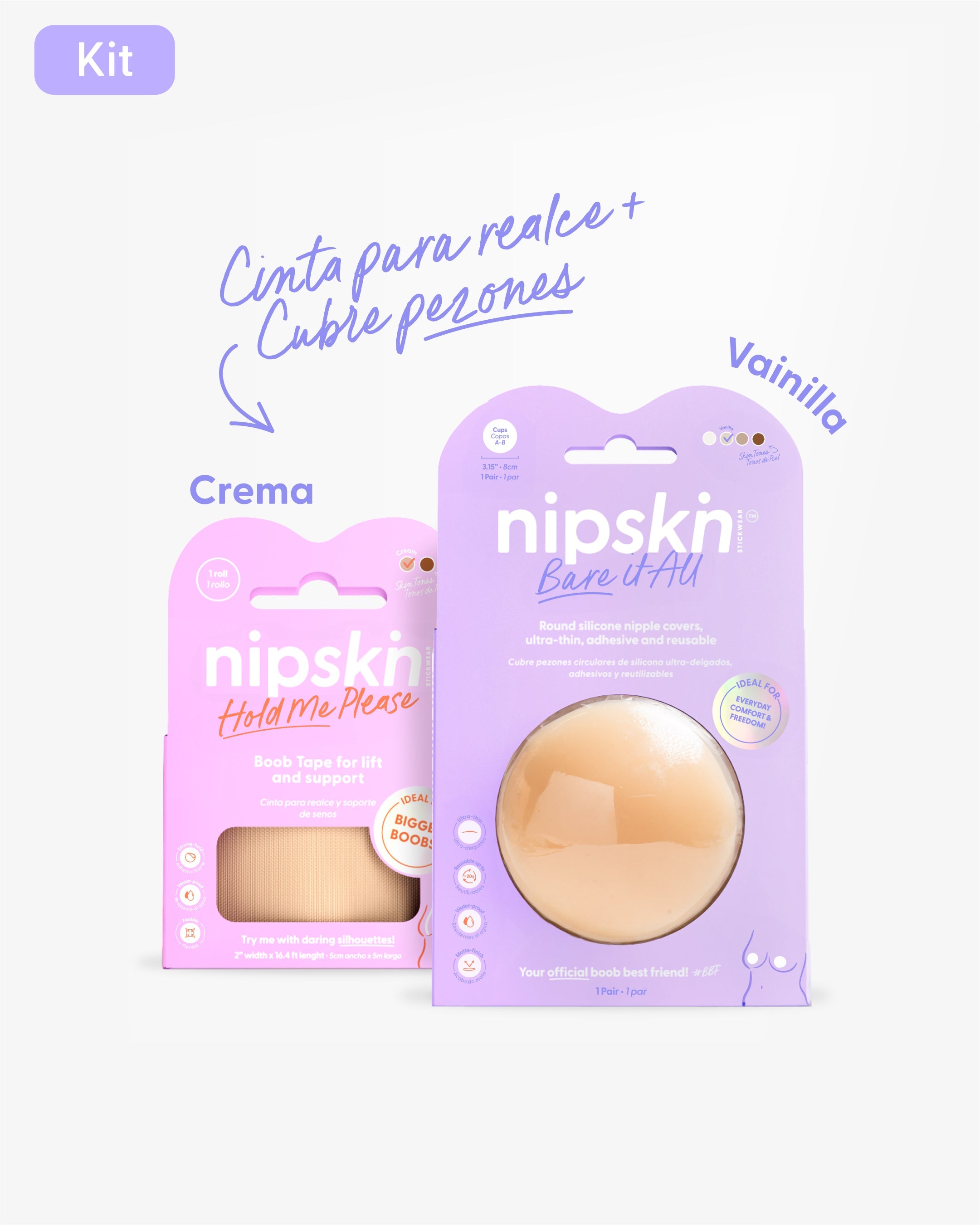 Pezoneras de Silicon - Nipskin® México