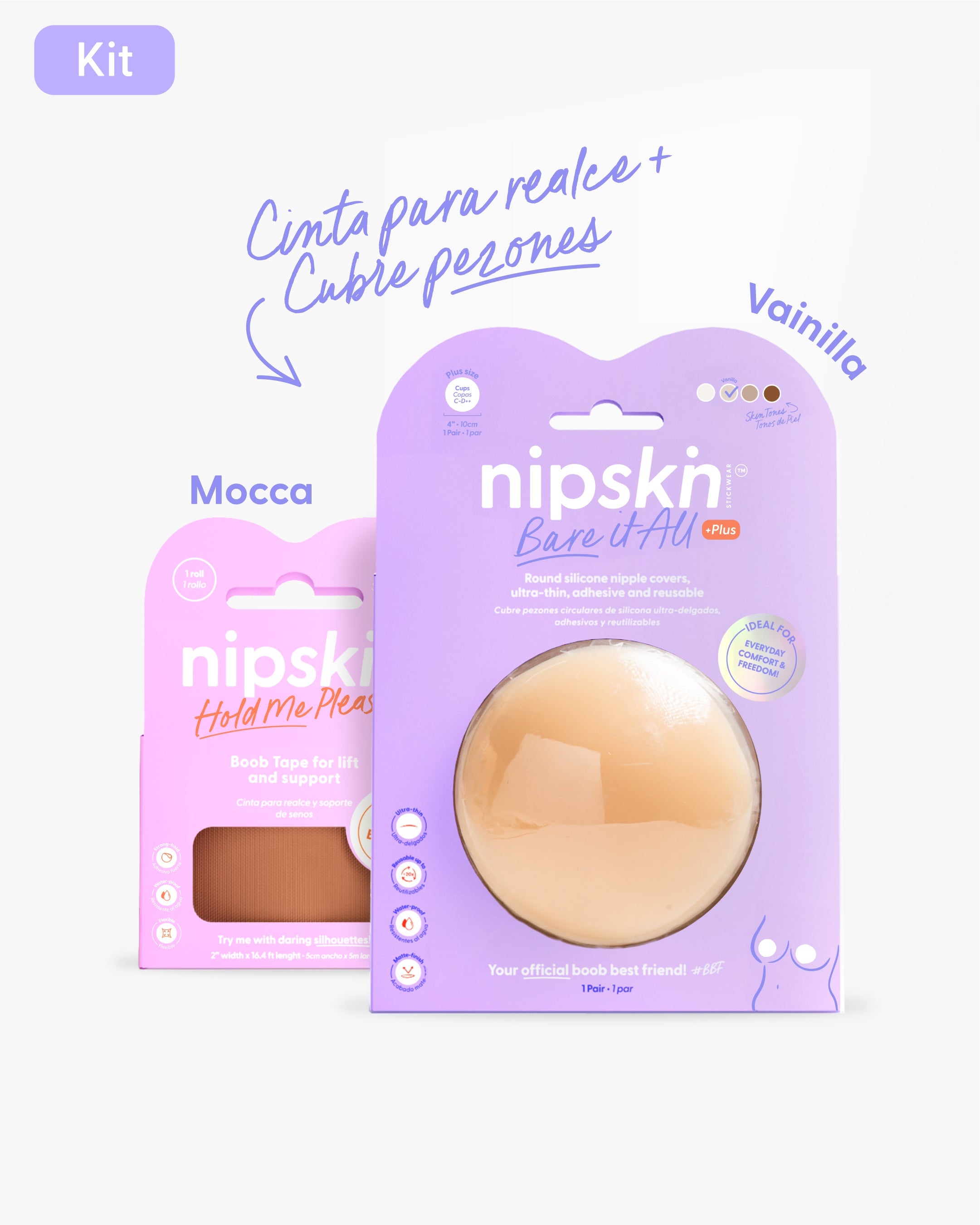 Pezoneras de Silicon - Nipskin® México