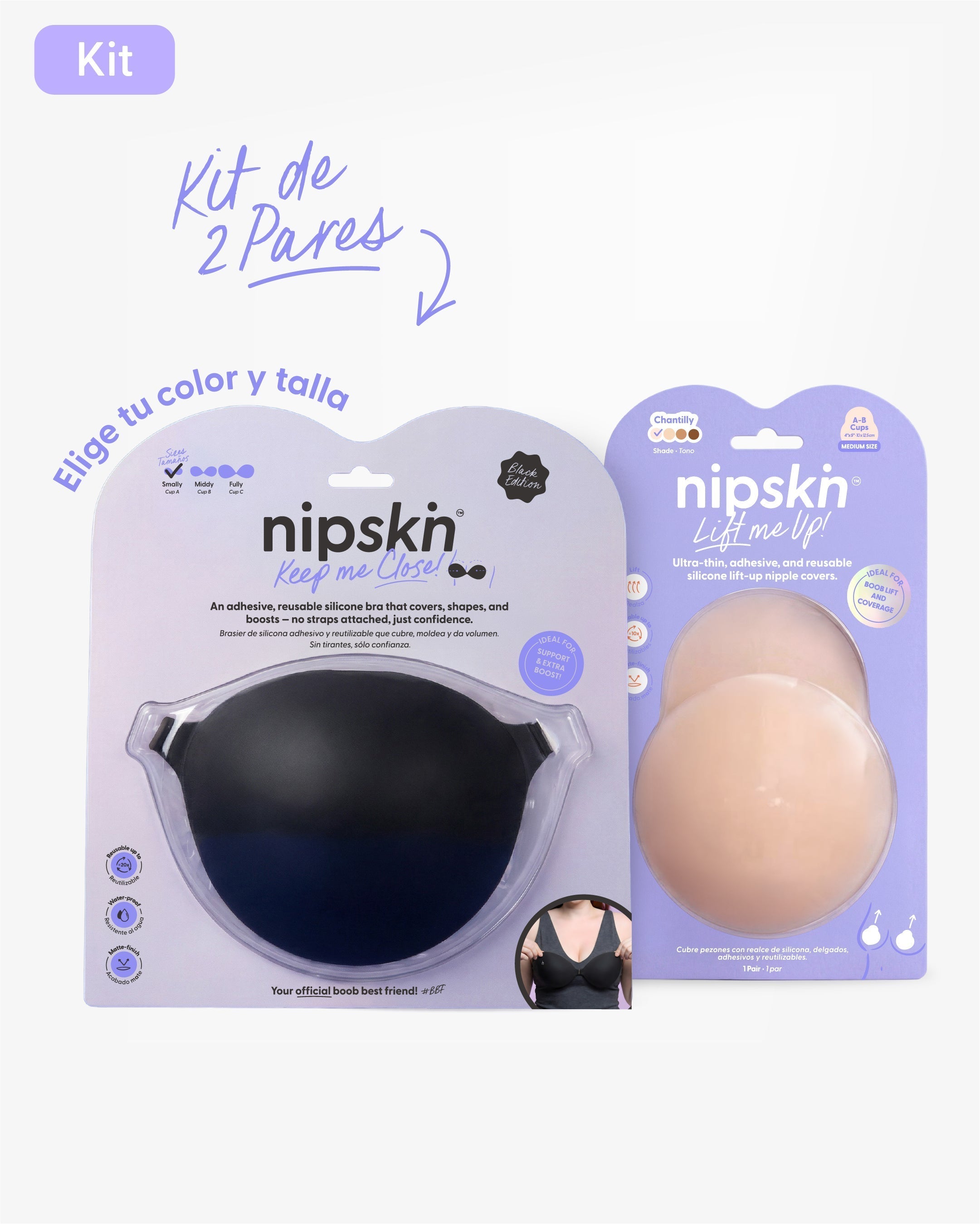 Pezoneras de Silicon - Nipskin® México