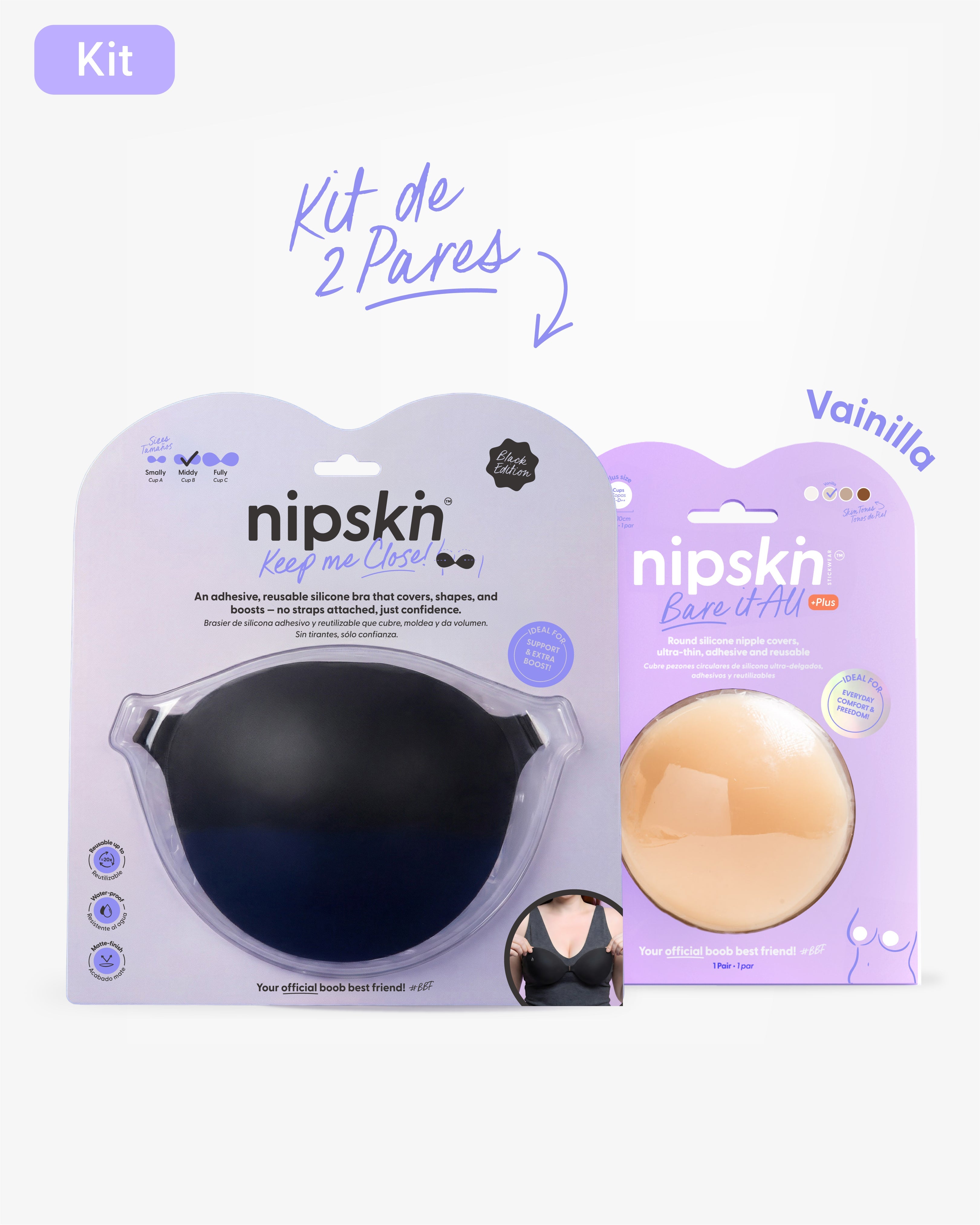 Pezoneras de Silicon - Nipskin® México