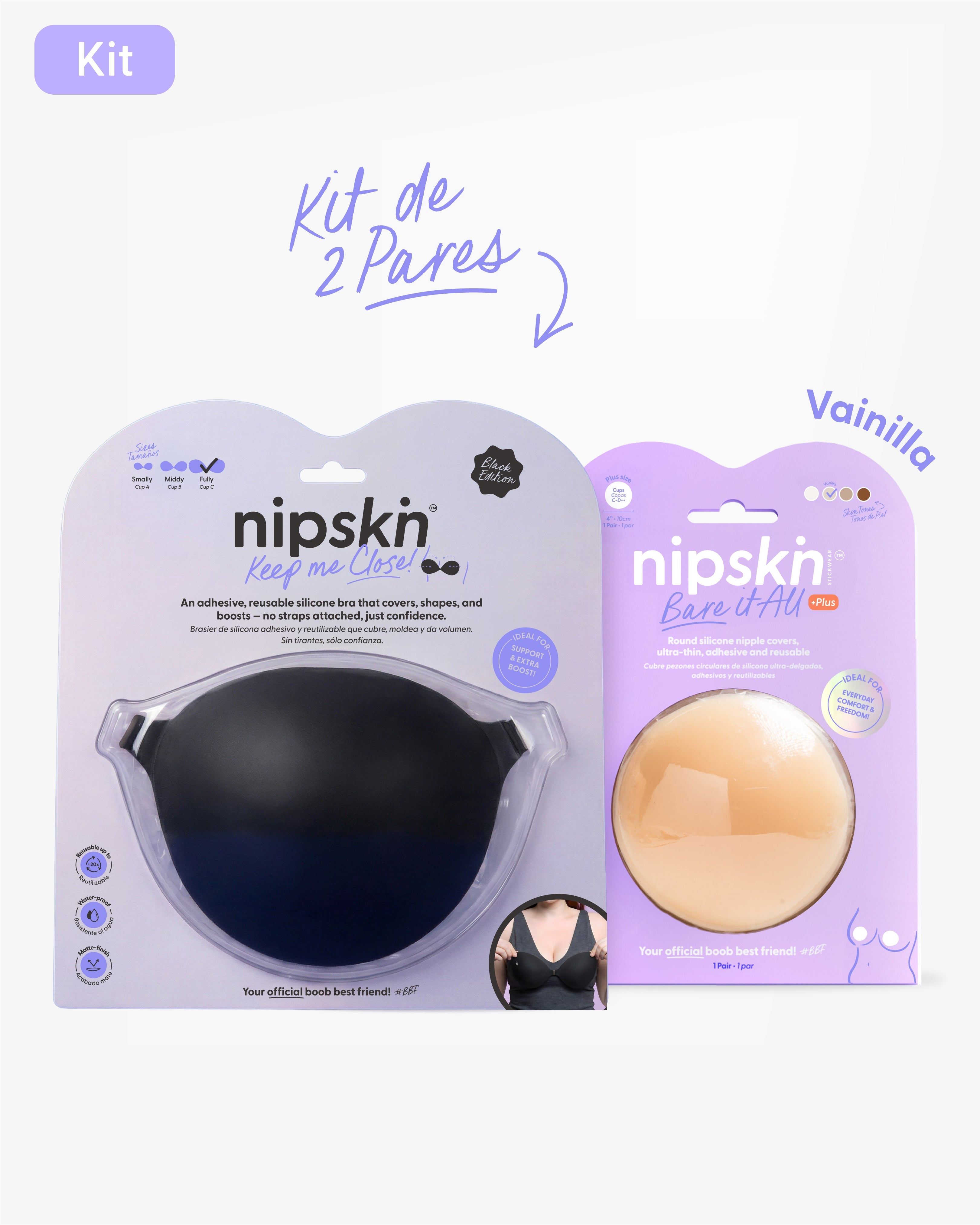 Pezoneras de Silicon - Nipskin® México