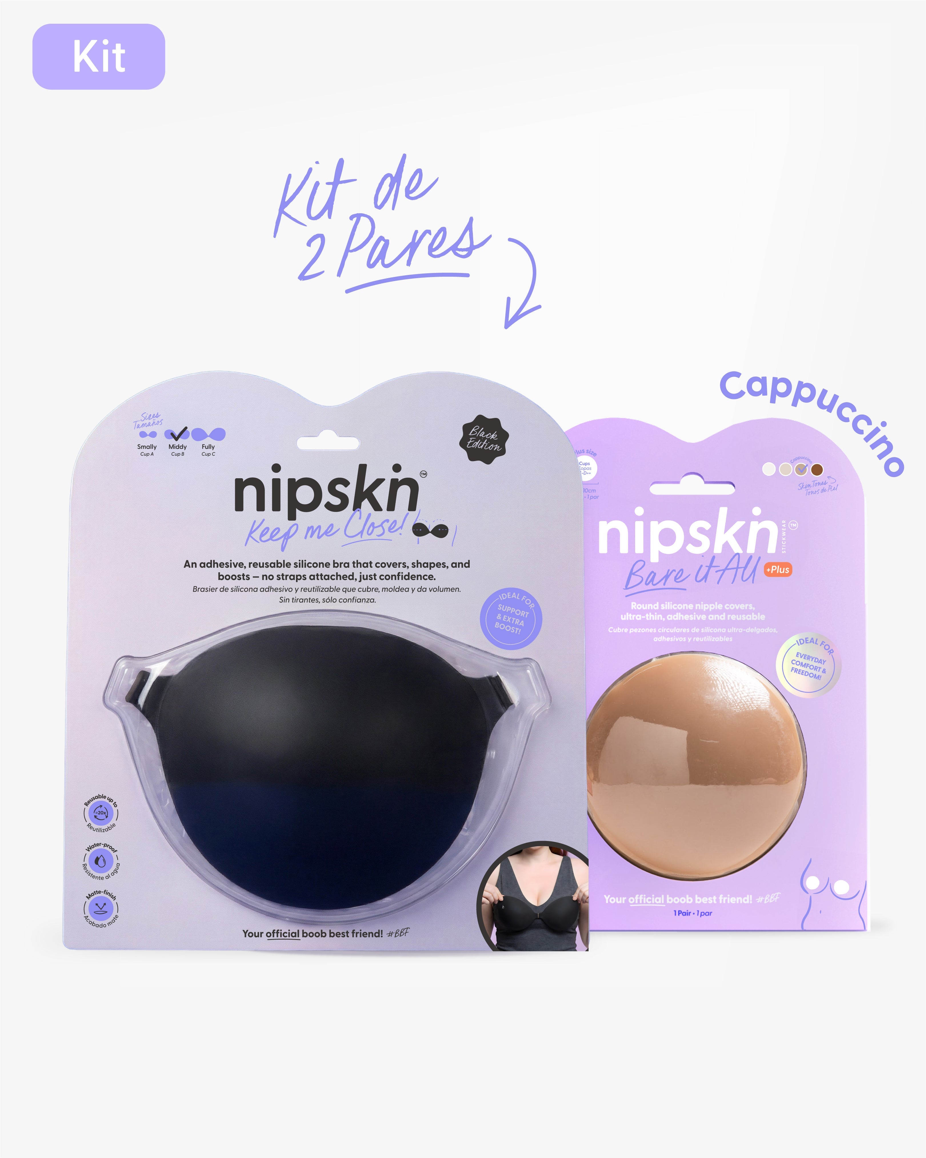 Pezoneras de Silicon - Nipskin® México