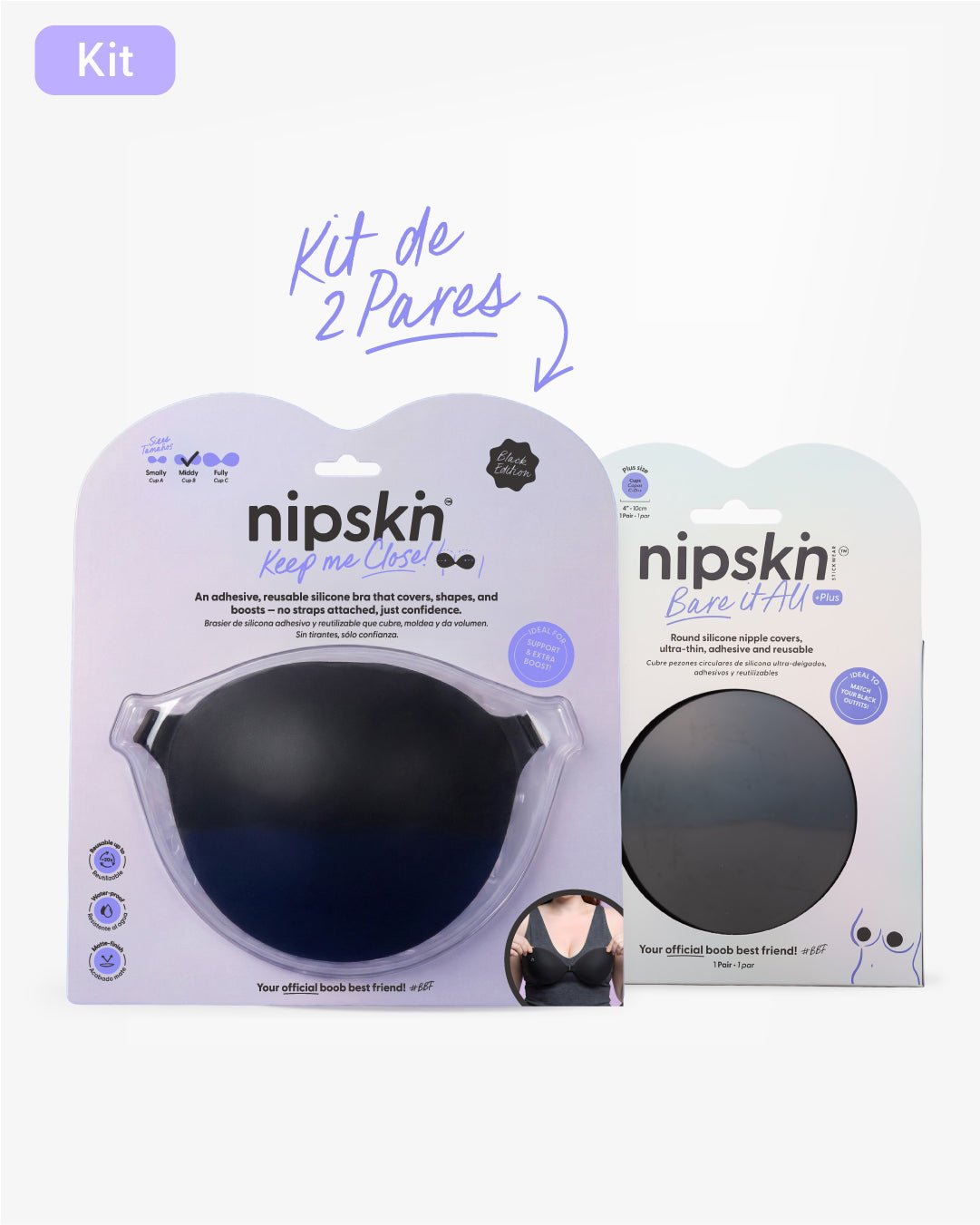 Pezoneras de Silicon - Nipskin® México