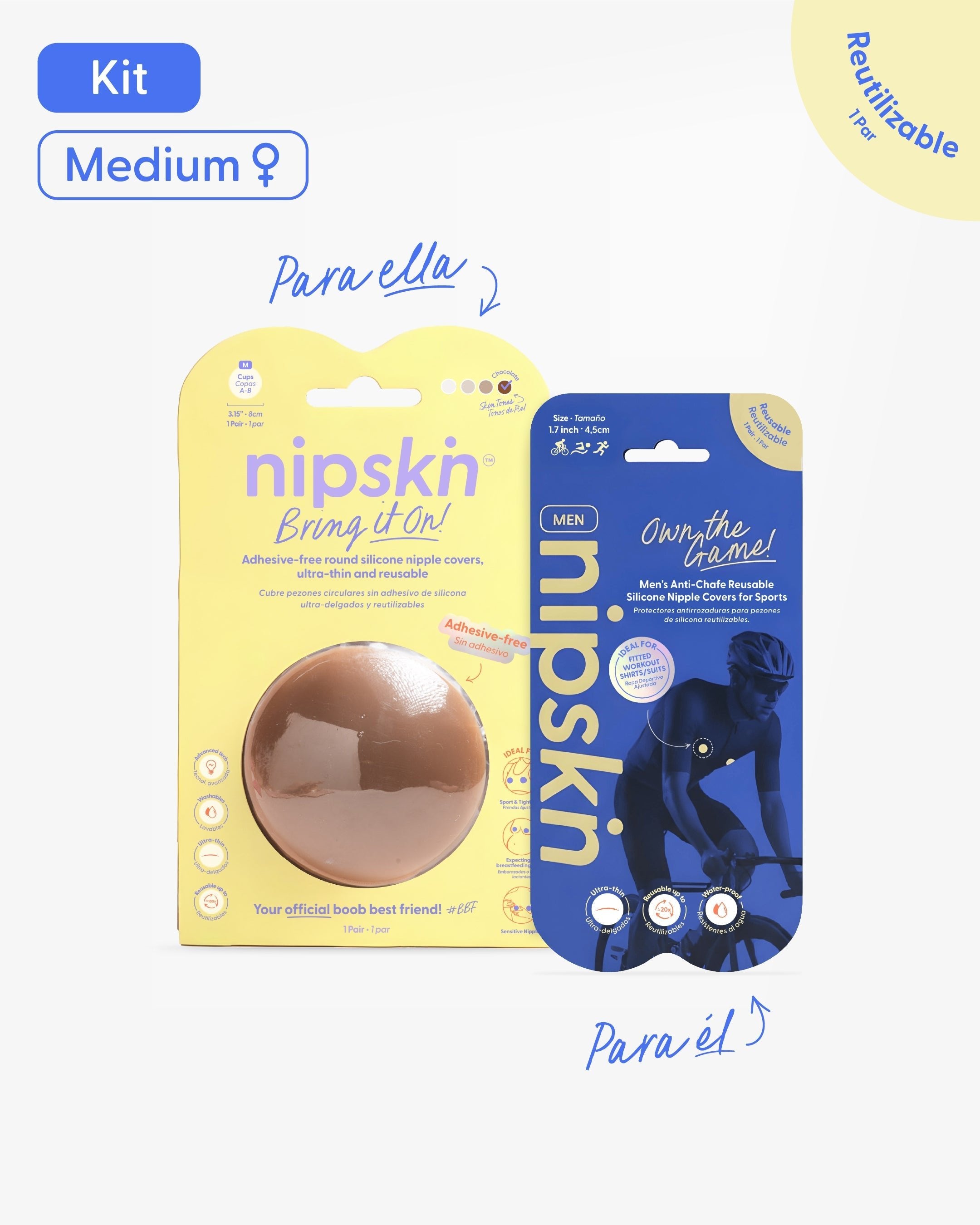 Pezoneras de Silicon - Nipskin® México