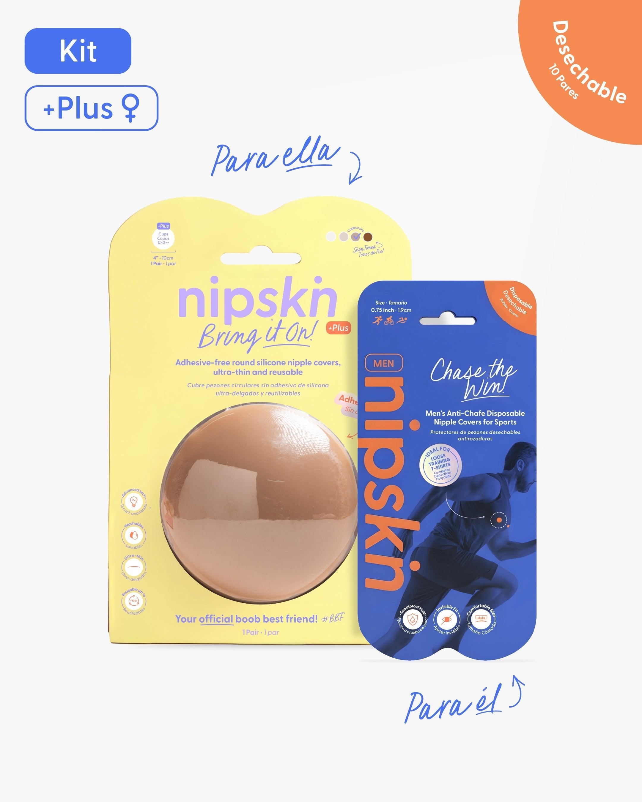 Pezoneras de Silicon - Nipskin® México