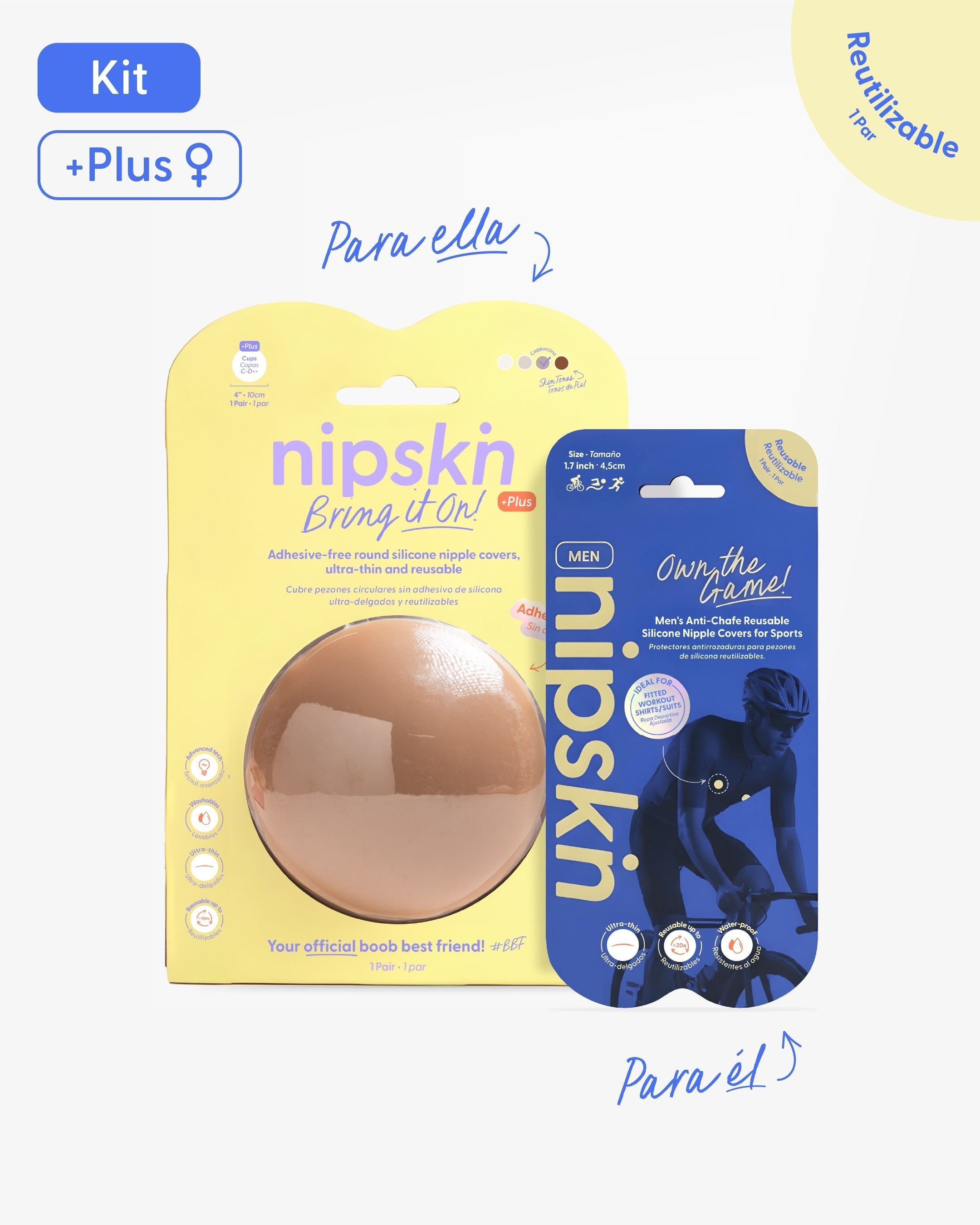 Pezoneras de Silicon - Nipskin® México