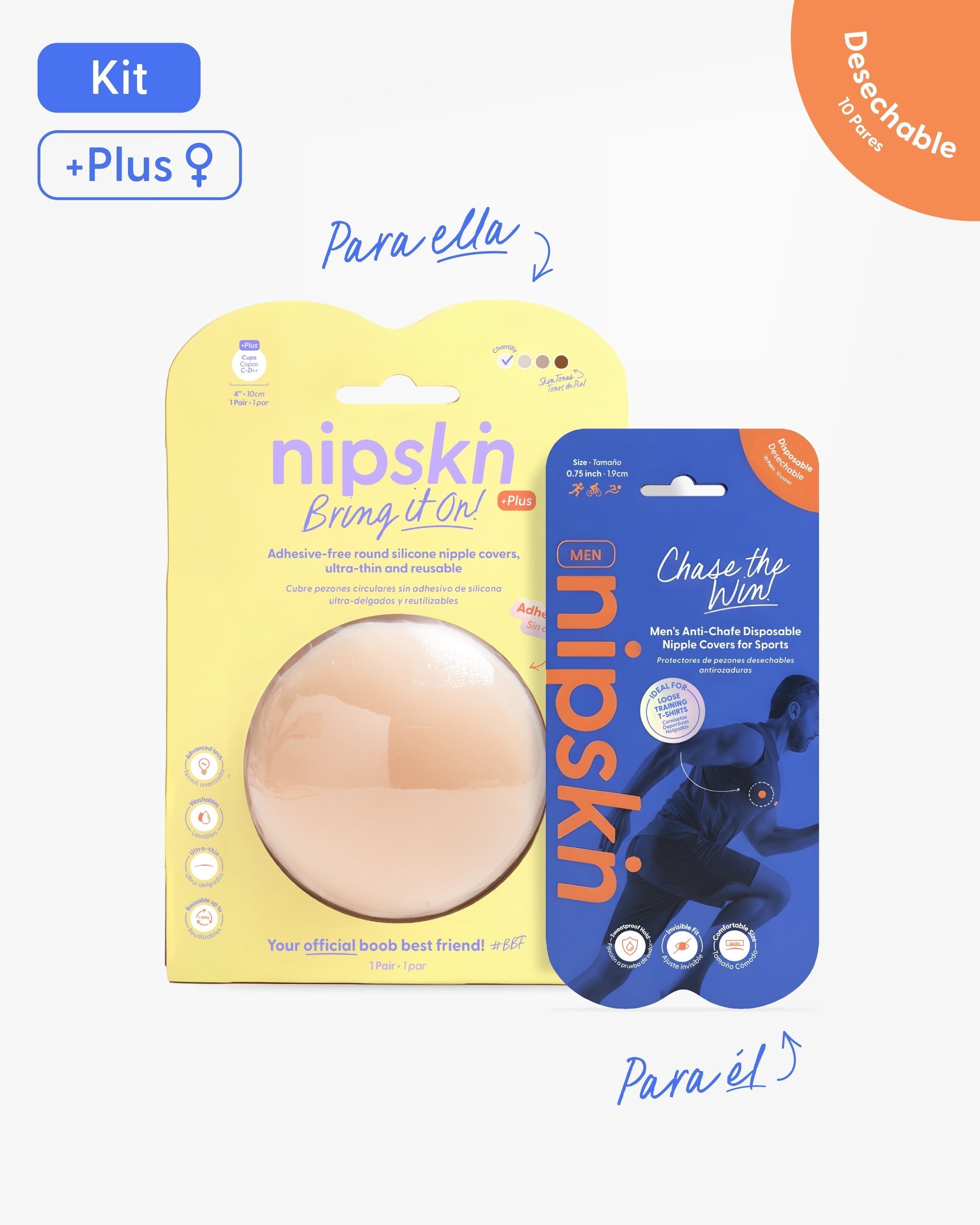 Pezoneras de Silicon - Nipskin® México