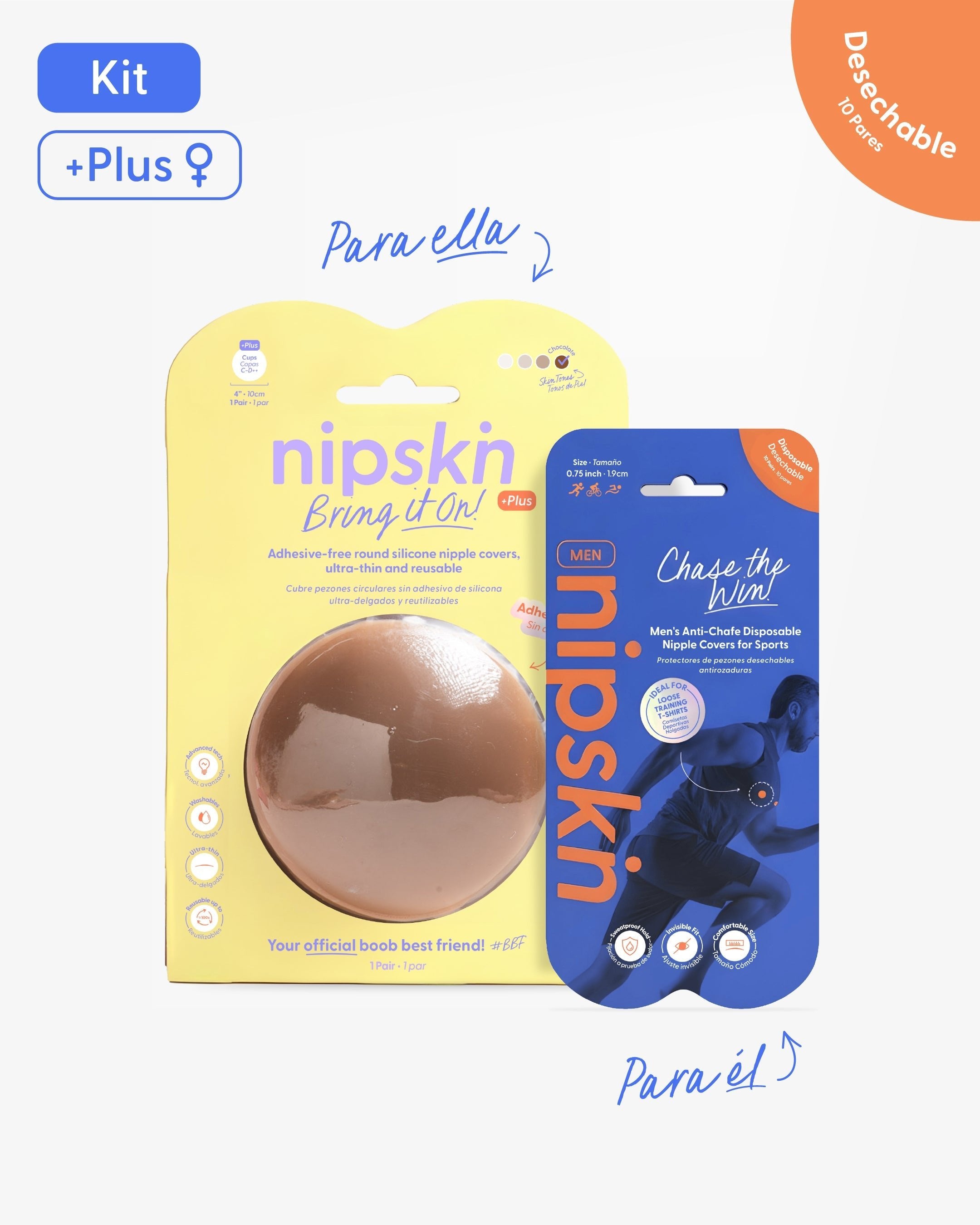 Pezoneras de Silicon - Nipskin® México