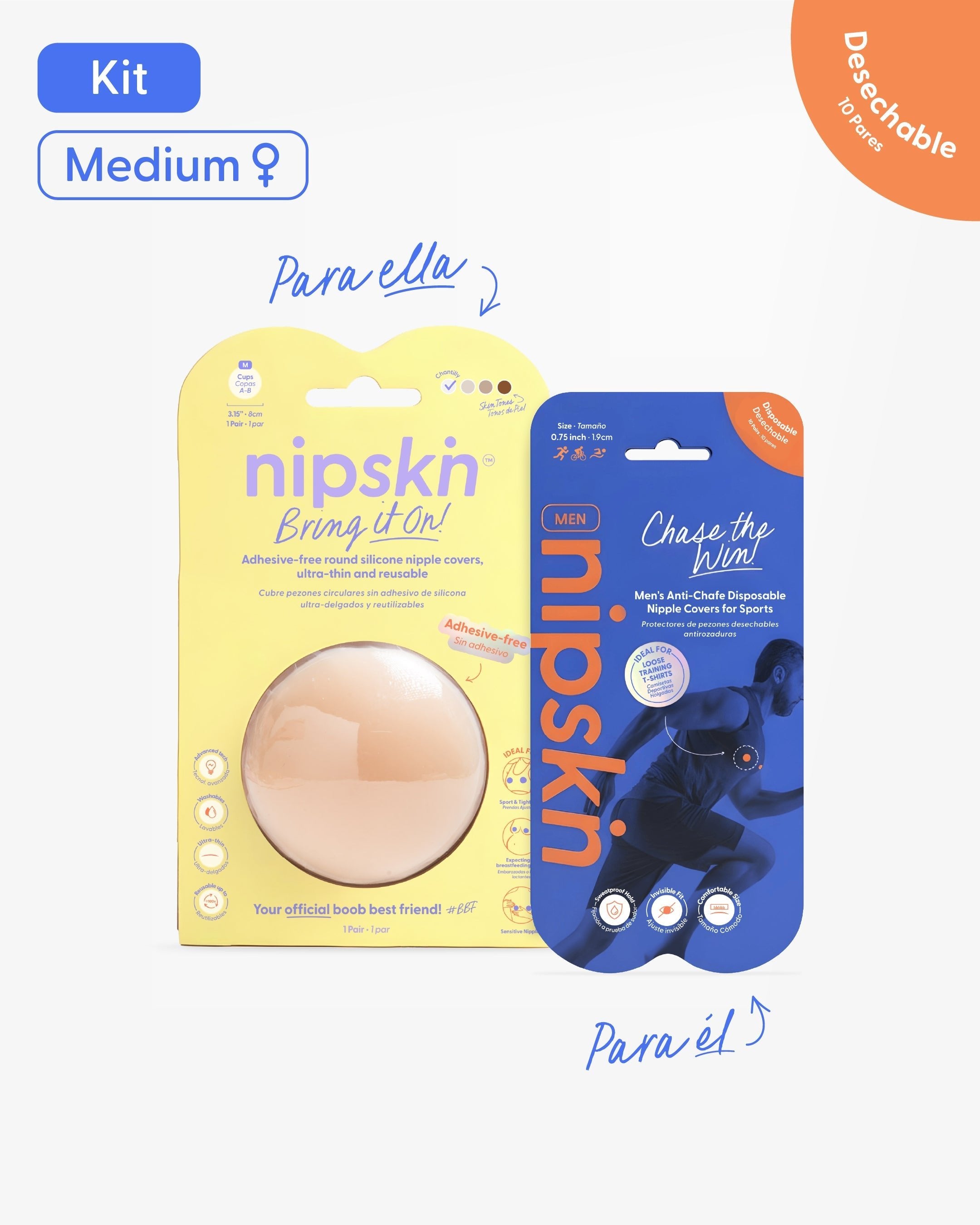 Pezoneras de Silicon - Nipskin® México