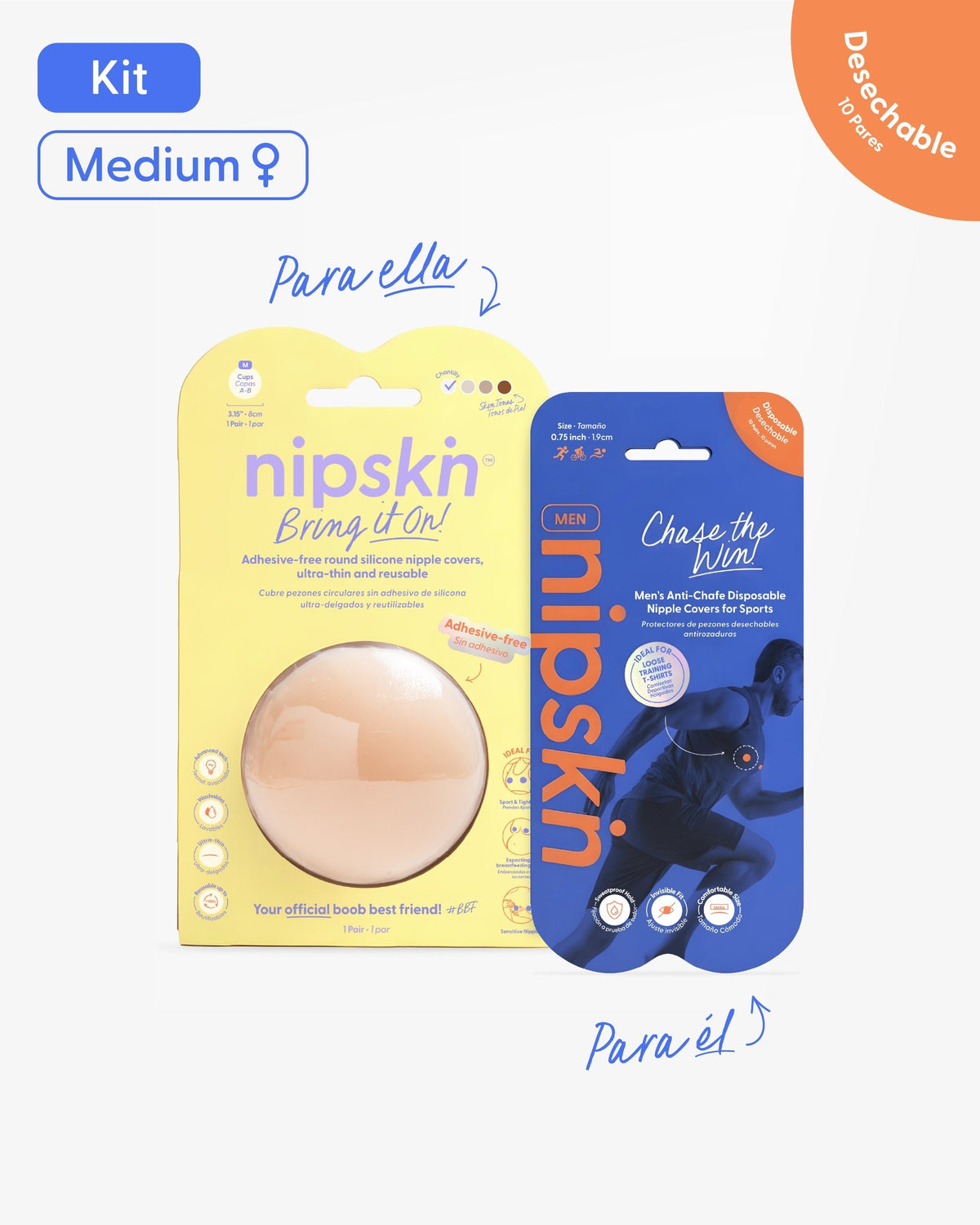 Pezoneras de Silicon - Nipskin® México