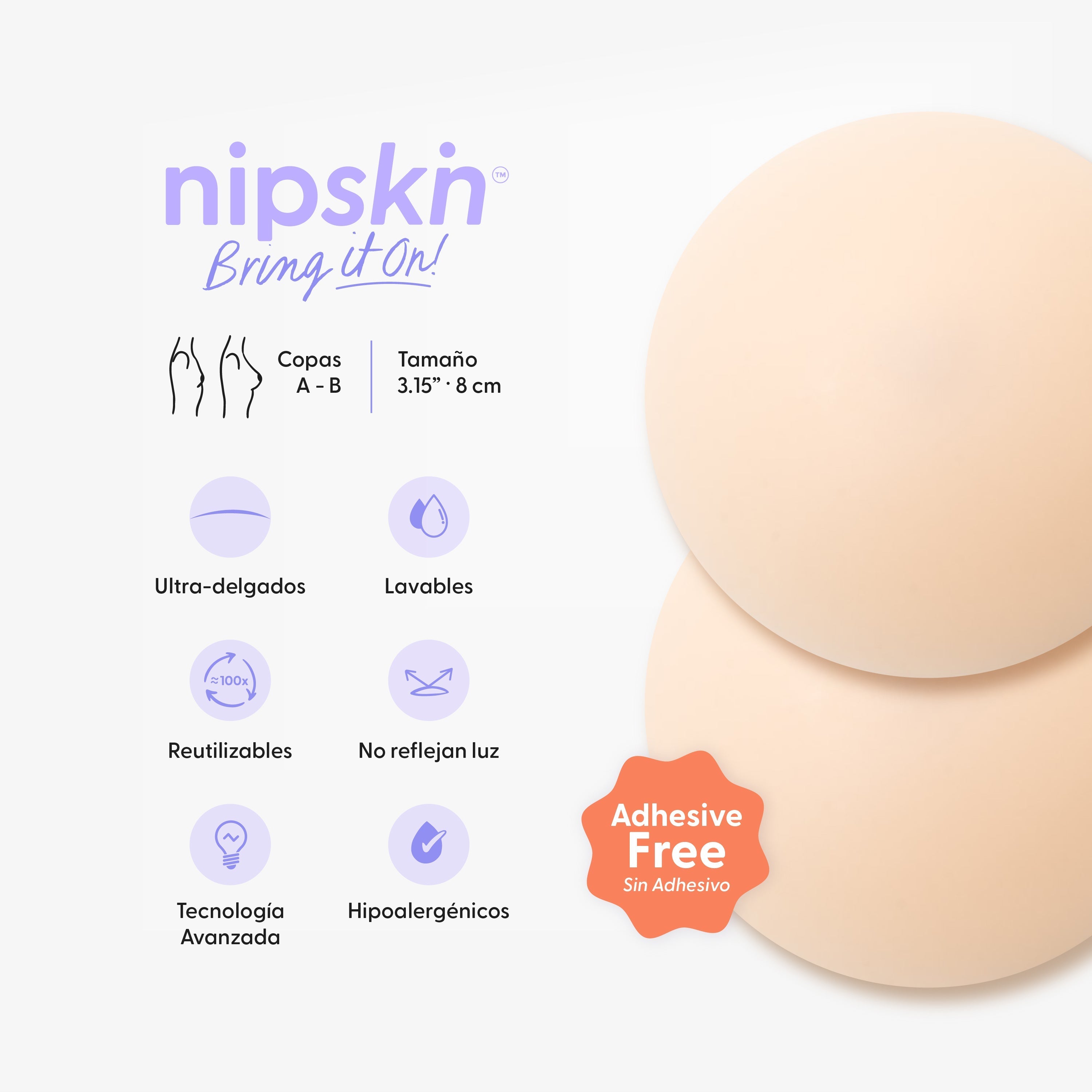Pezoneras de Silicon - Nipskin® México