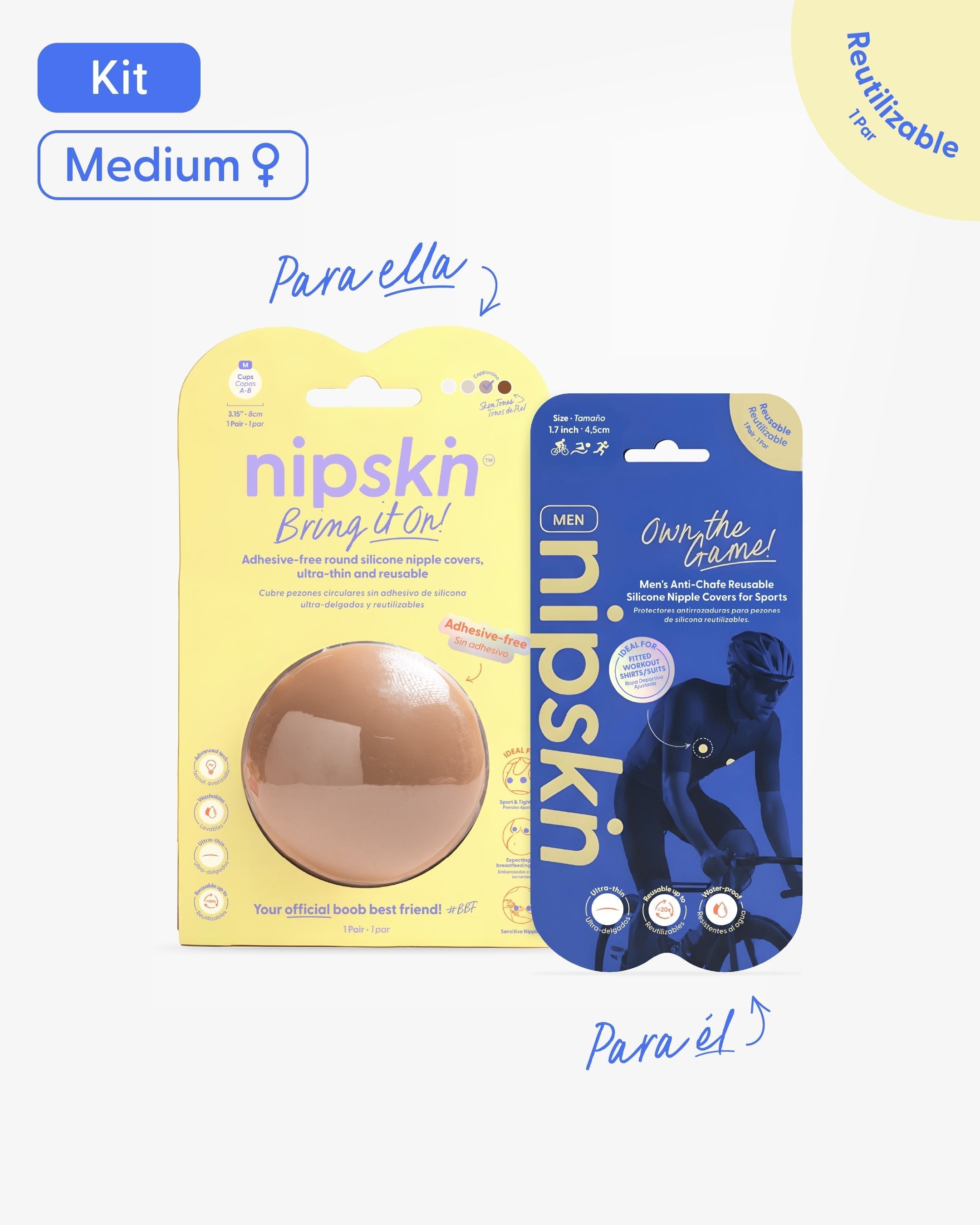 Pezoneras de Silicon - Nipskin® México