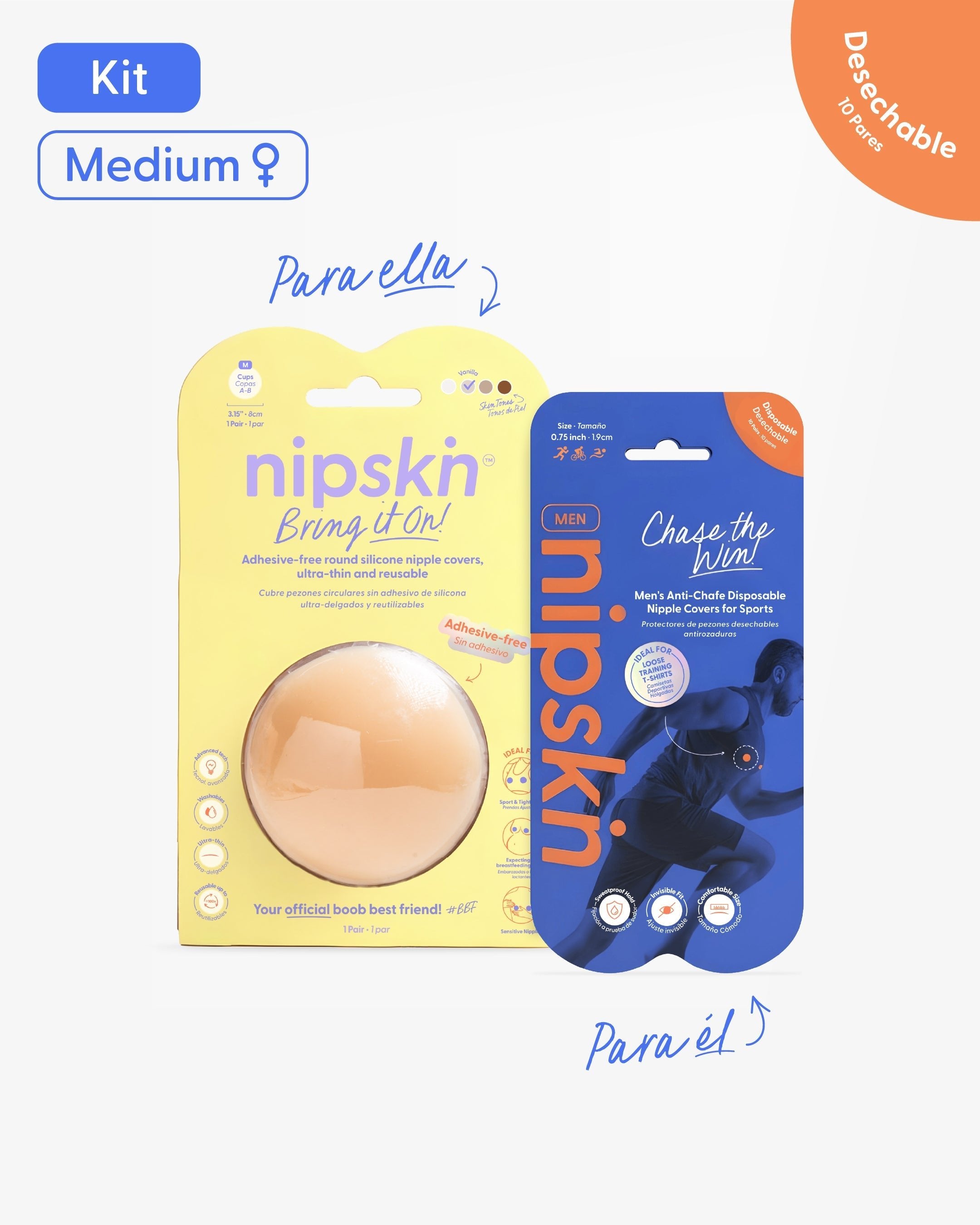 Pezoneras de Silicon - Nipskin® México