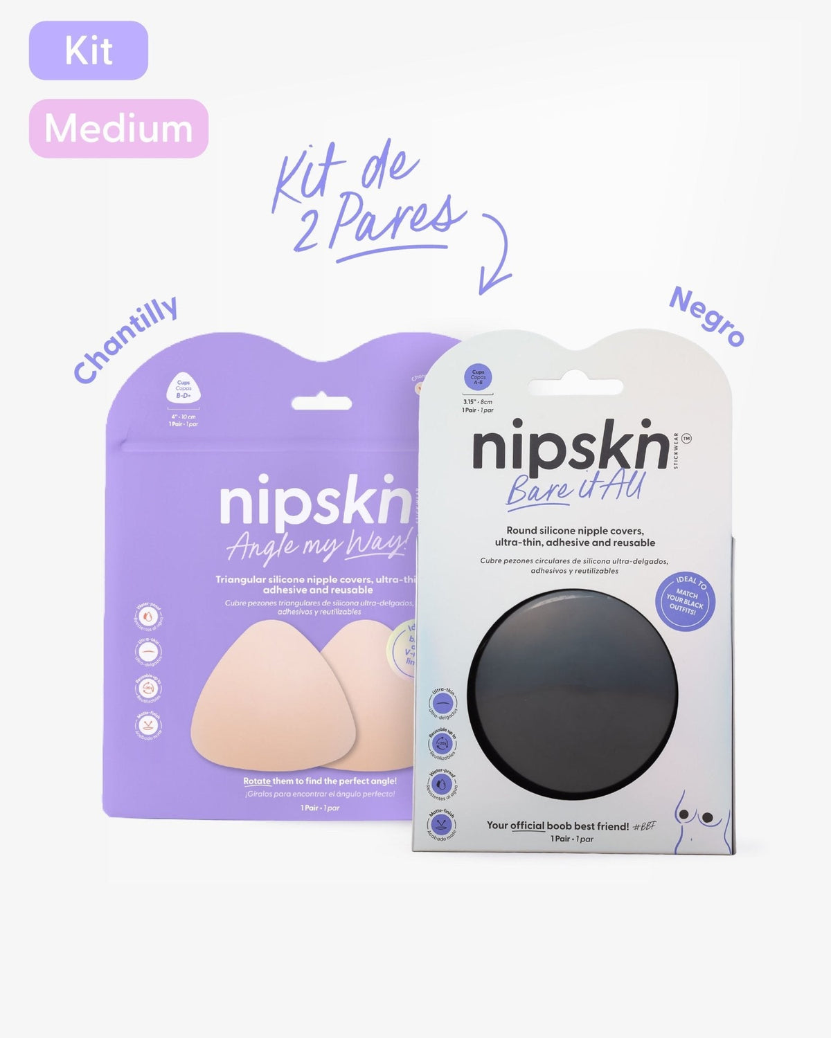 Pezoneras de Silicon - Nipskin® México