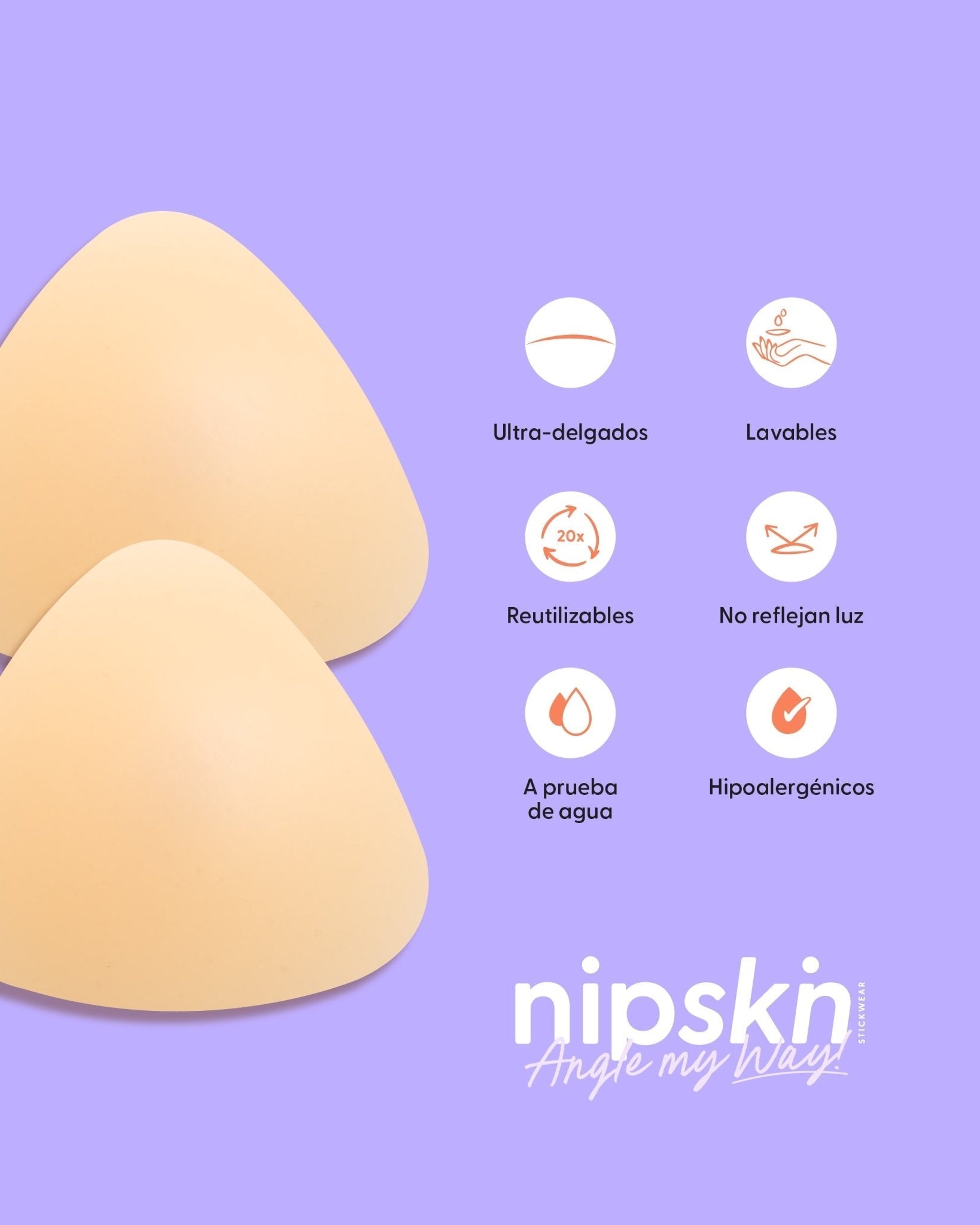 Pezoneras de Silicon - Nipskin® México