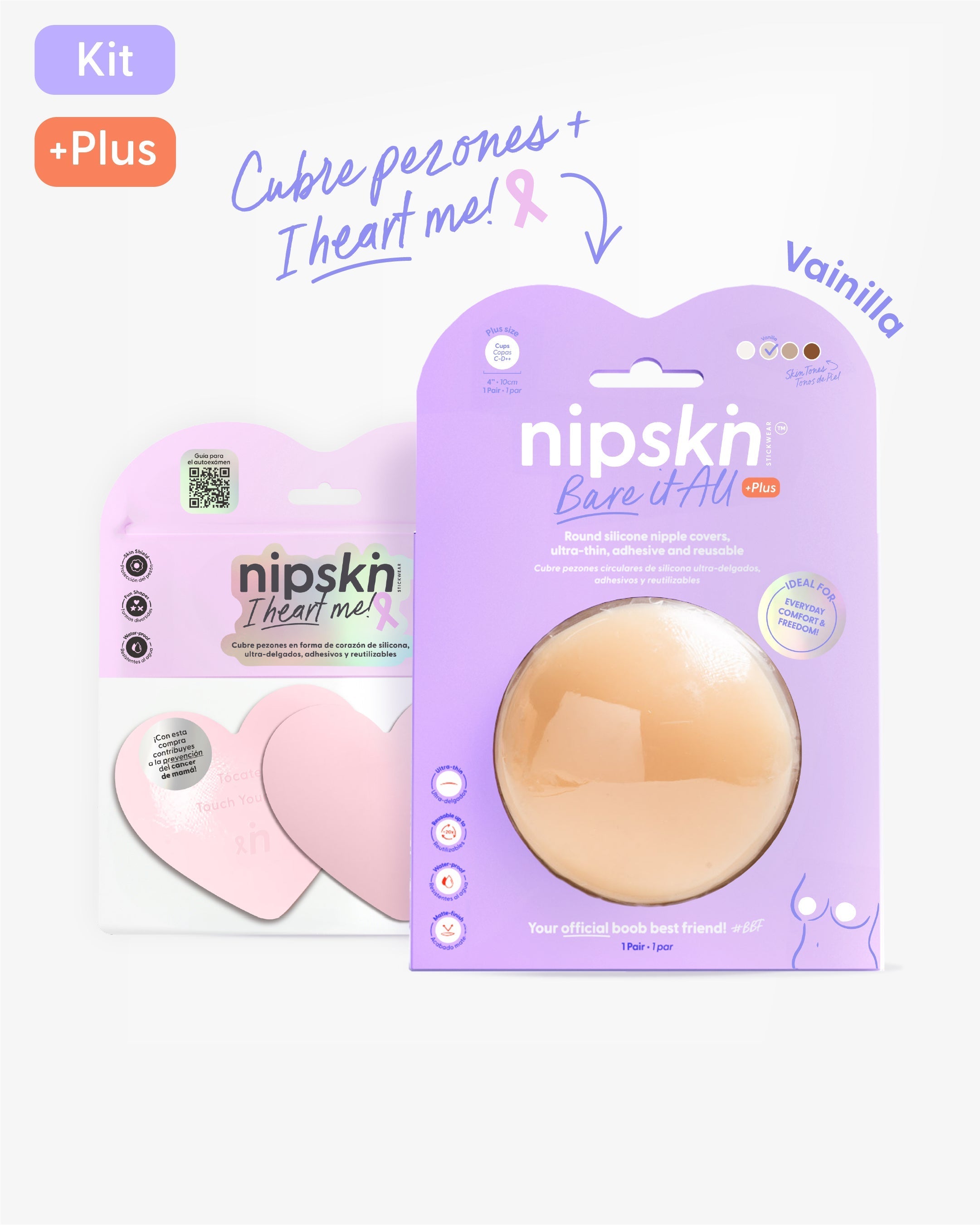 Pezoneras de Silicon - Nipskin® México