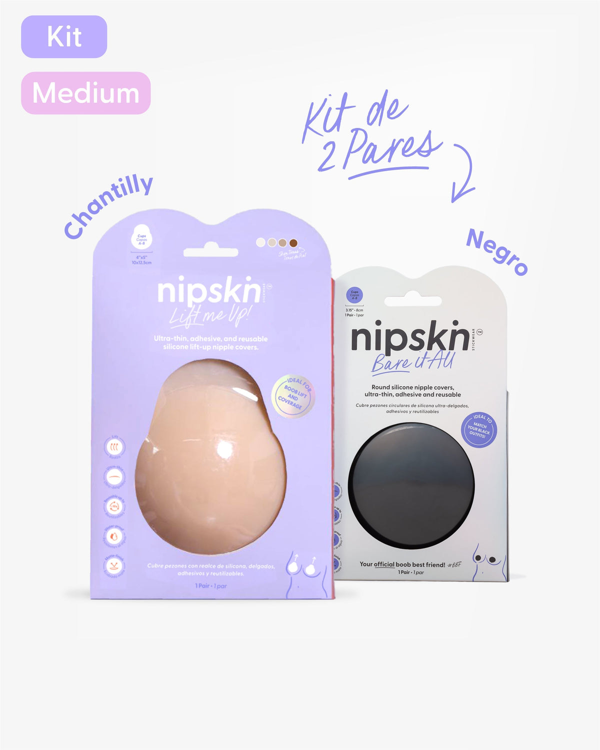 Pezoneras de Silicon - Nipskin® México