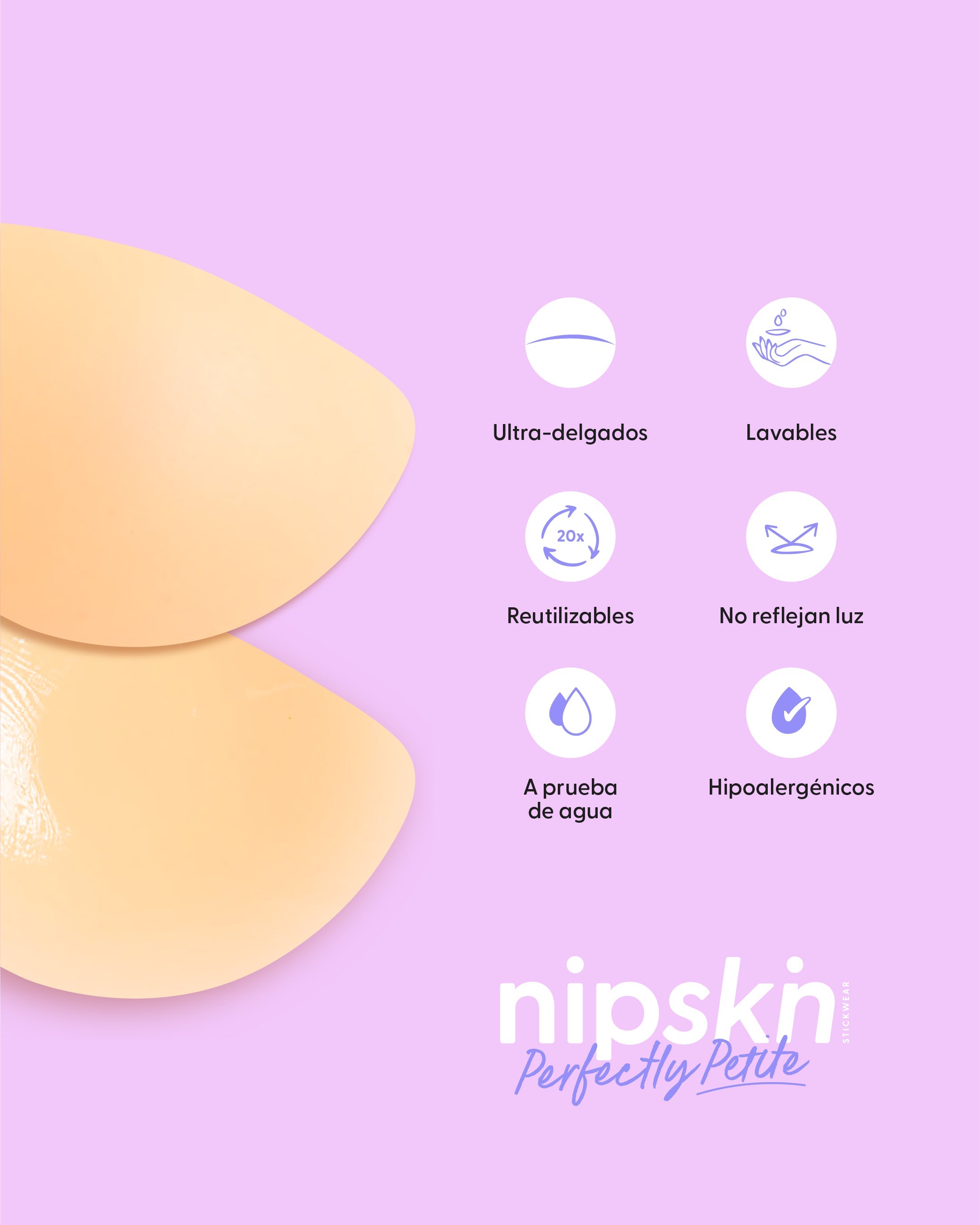 Pezoneras de Silicon - Nipskin® México