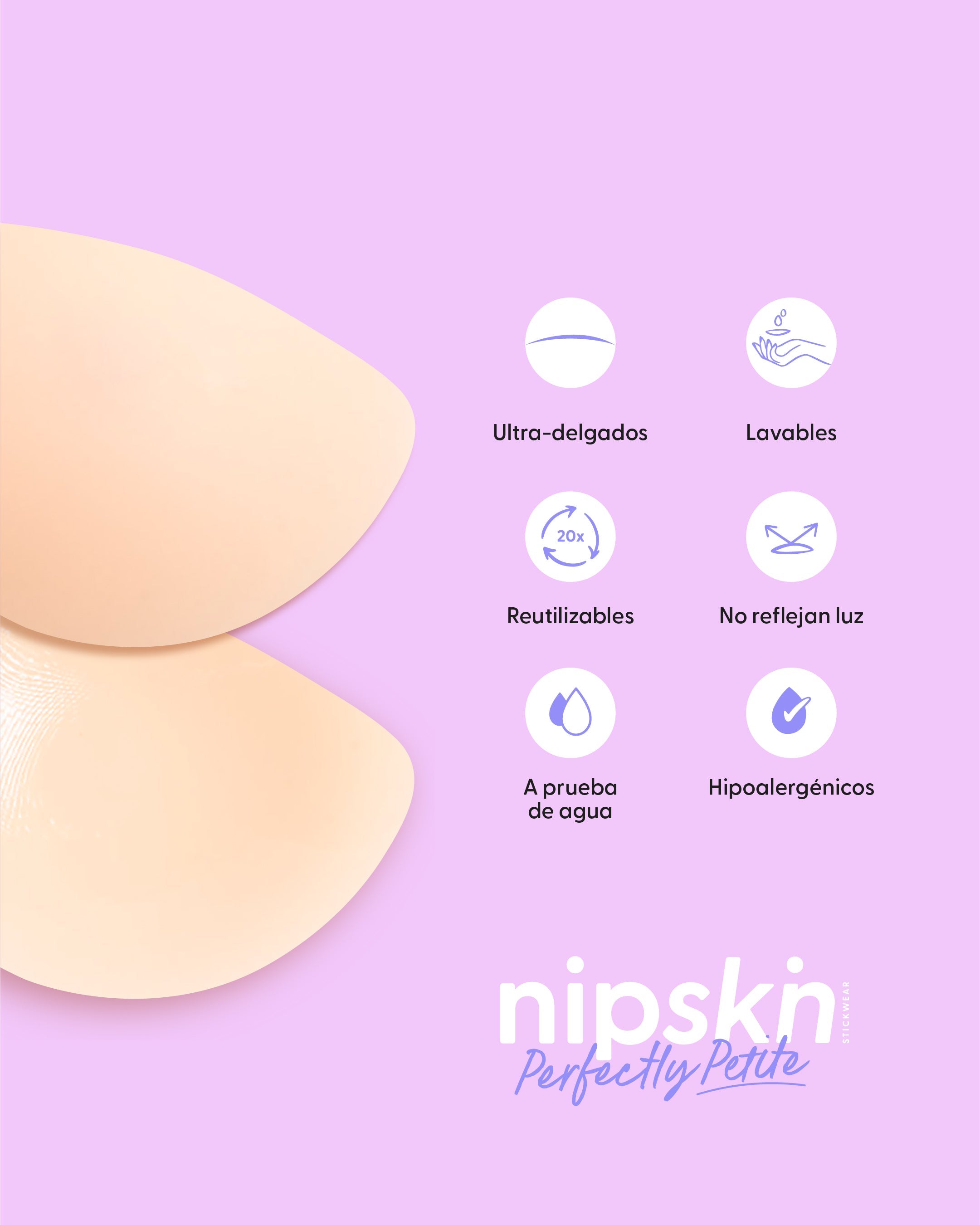 Pezoneras de Silicon - Nipskin® México