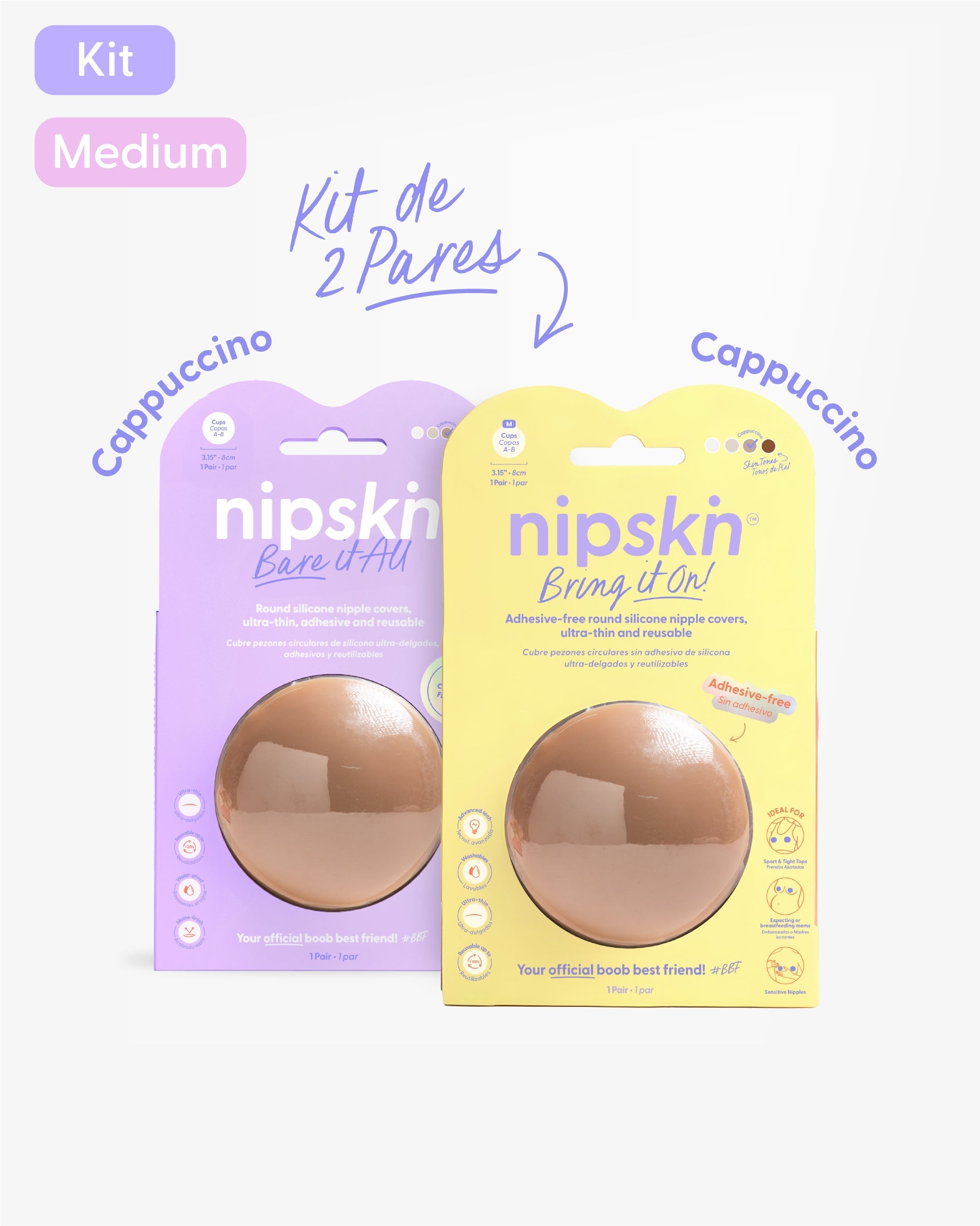 Pezoneras de Silicon - Nipskin® México