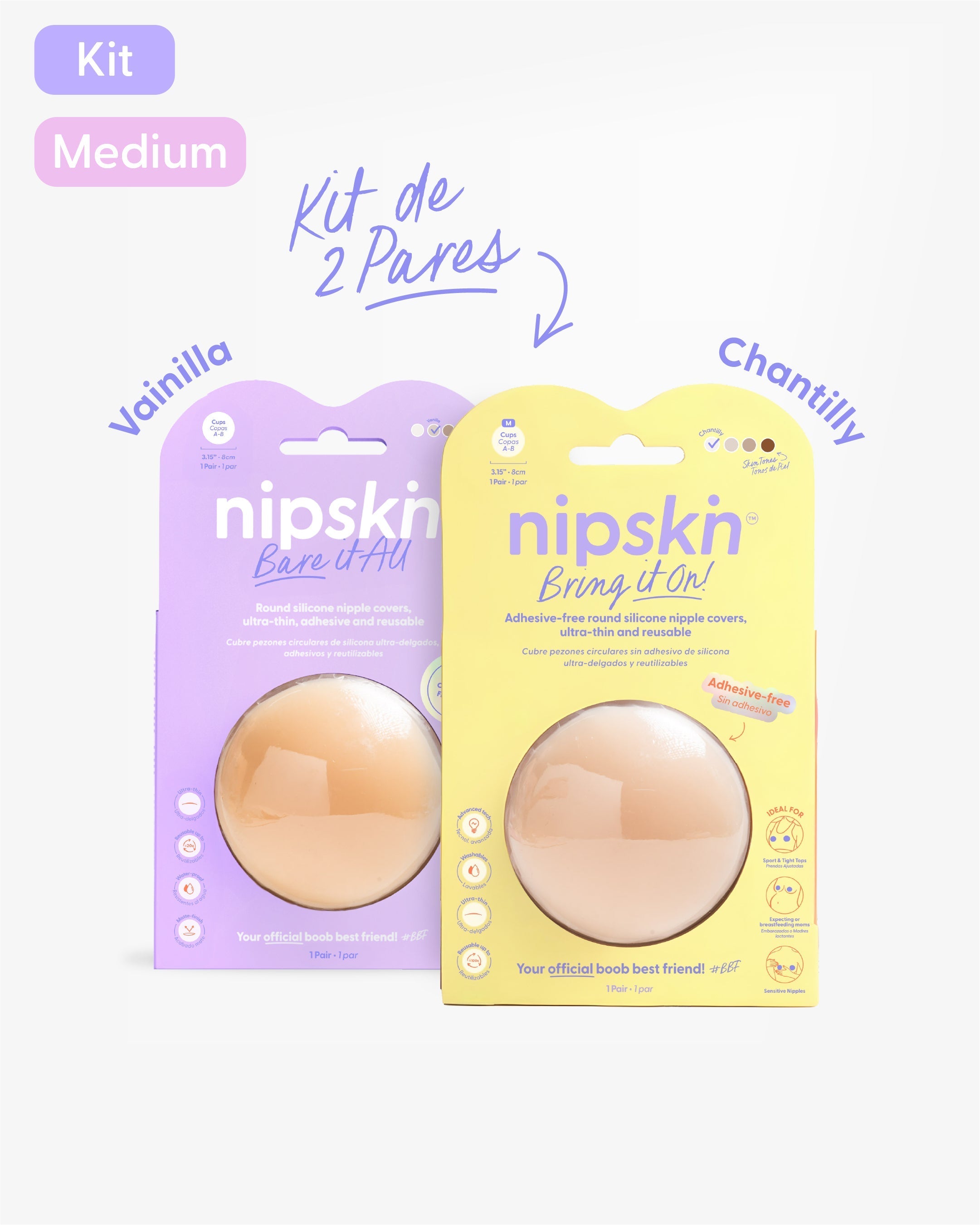 Pezoneras de Silicon - Nipskin® México