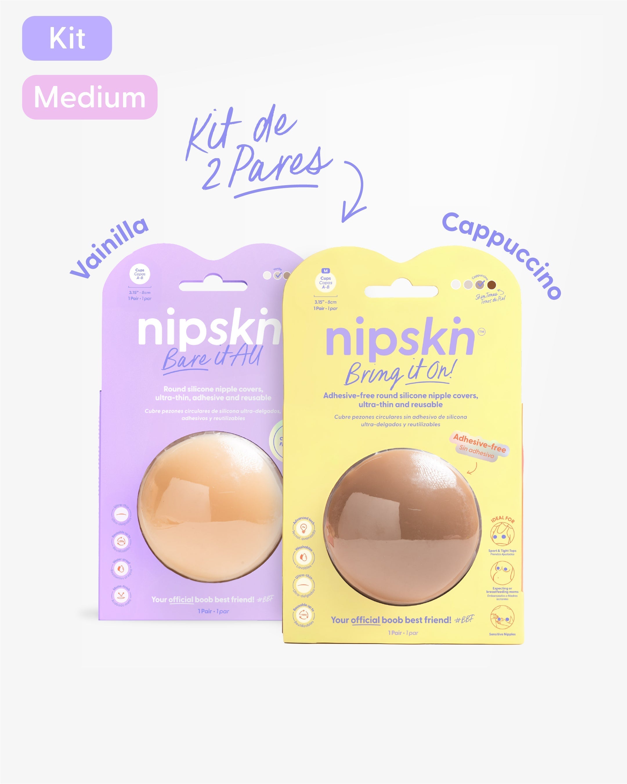 Pezoneras de Silicon - Nipskin® México