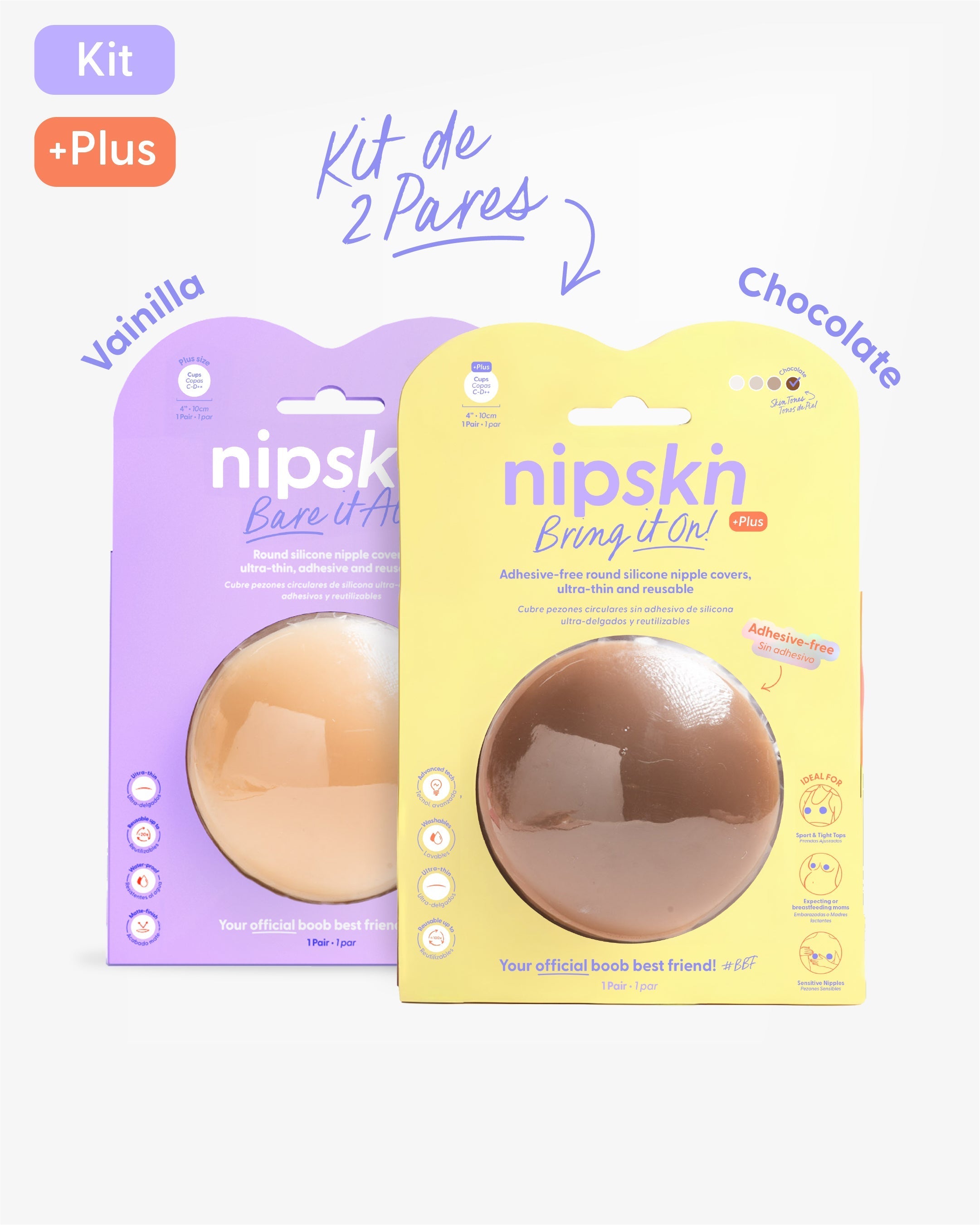 Pezoneras de Silicon - Nipskin® México