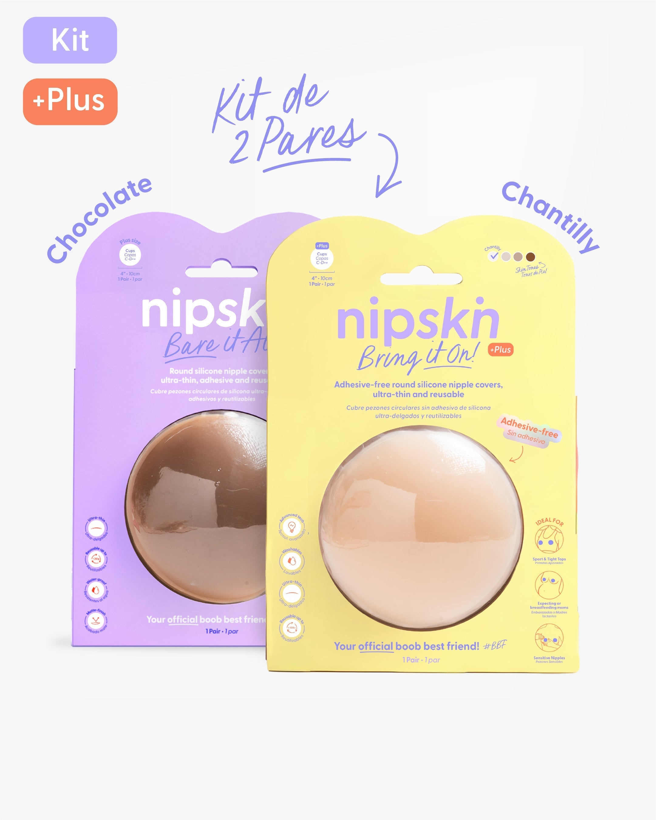 Pezoneras de Silicon - Nipskin® México