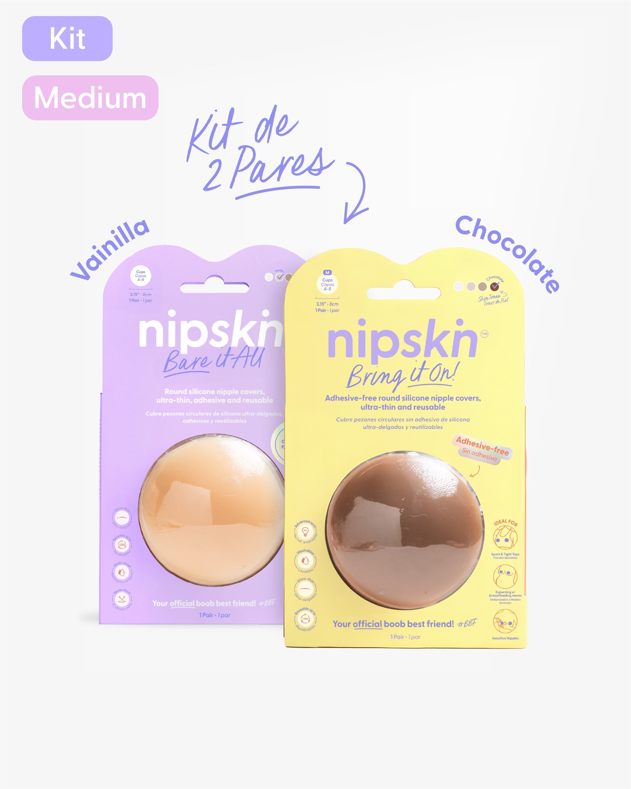 Pezoneras de Silicon - Nipskin® México