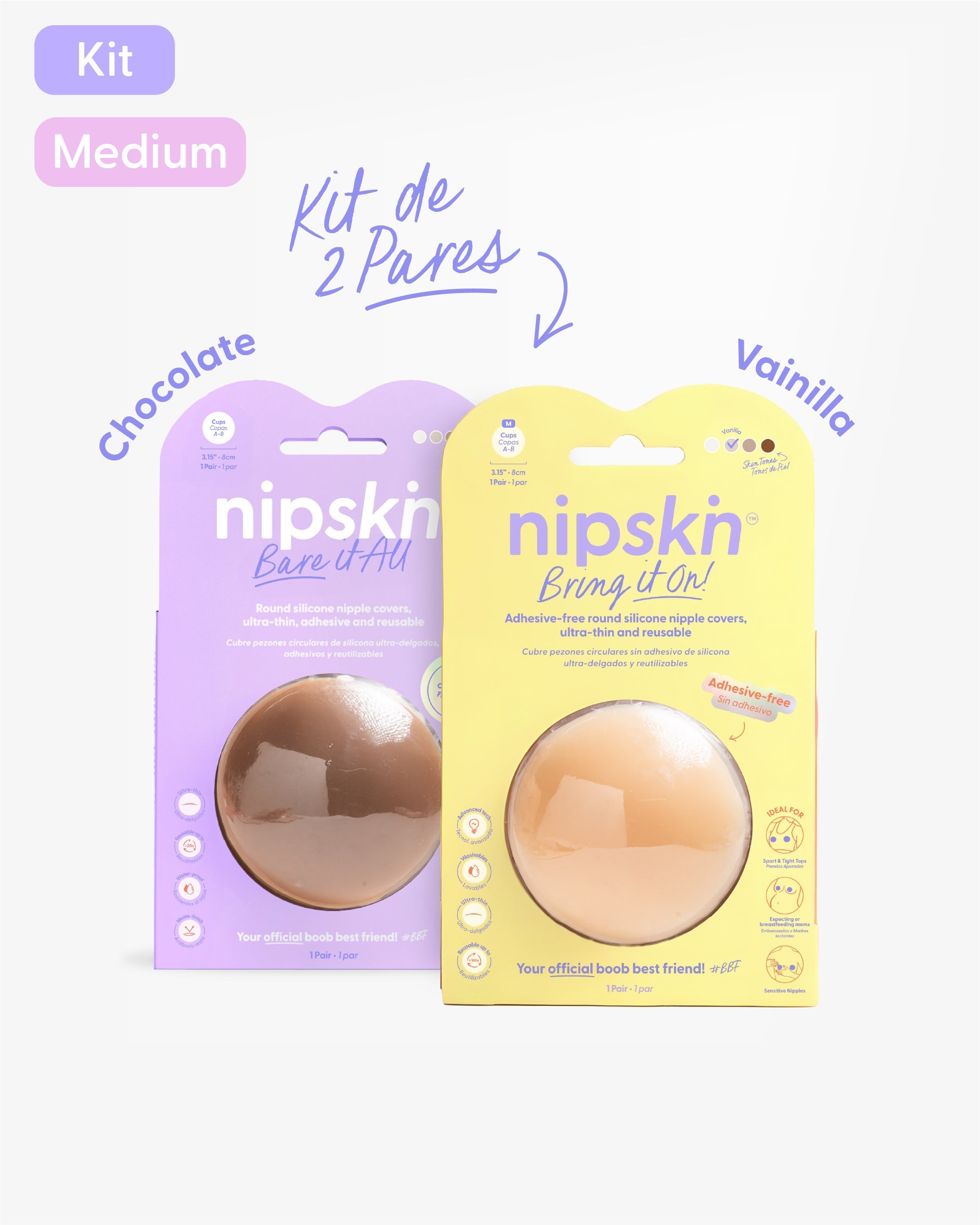 Pezoneras de Silicon - Nipskin® México