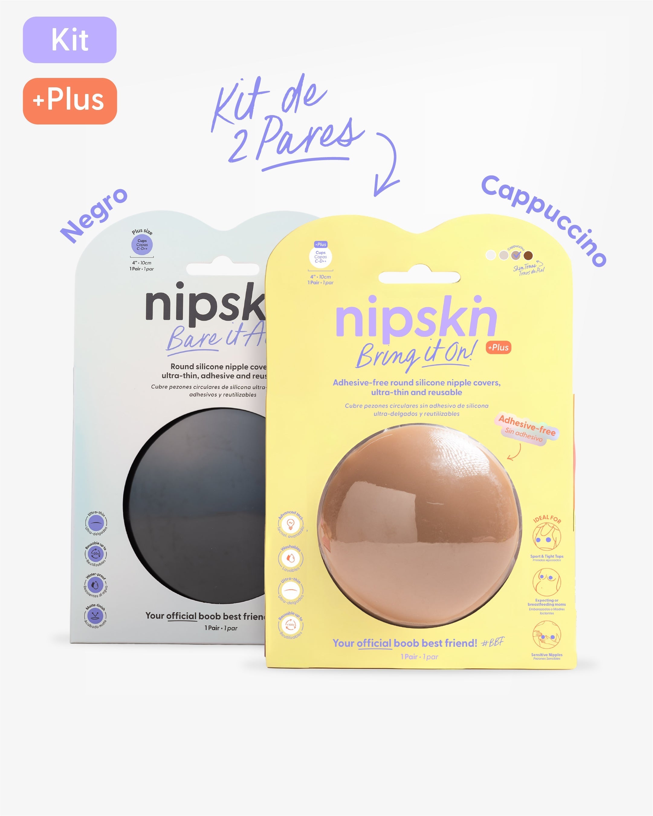Pezoneras de Silicon - Nipskin® México