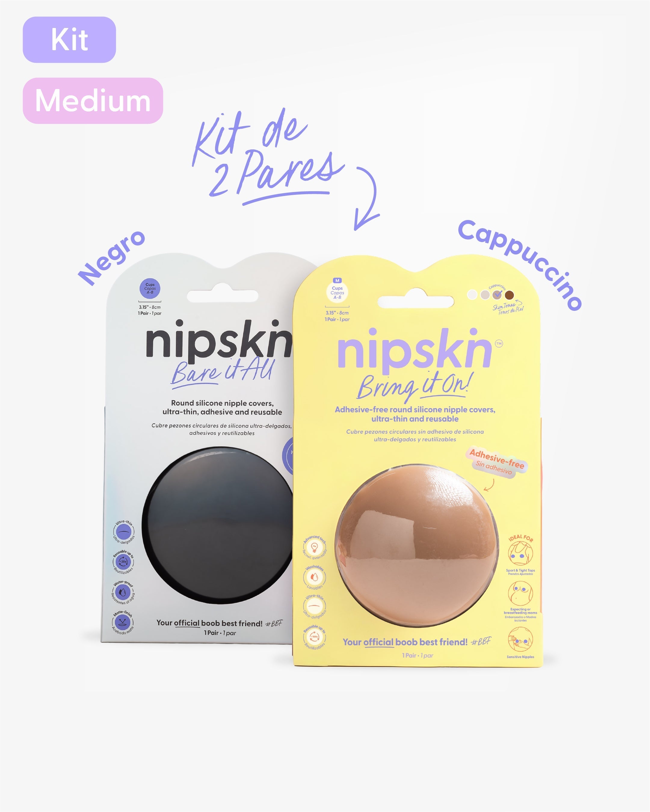 Pezoneras de Silicon - Nipskin® México
