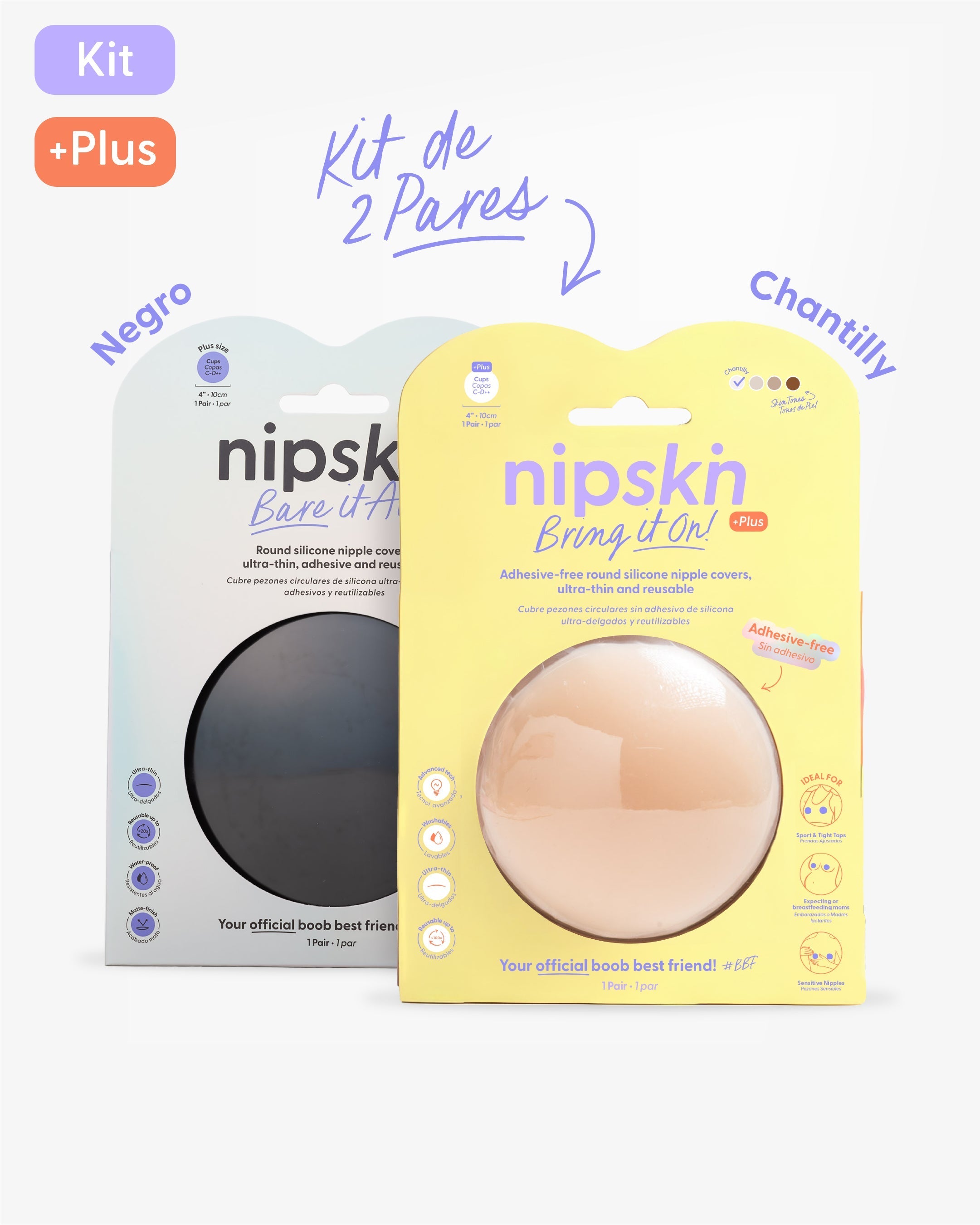 Pezoneras de Silicon - Nipskin® México