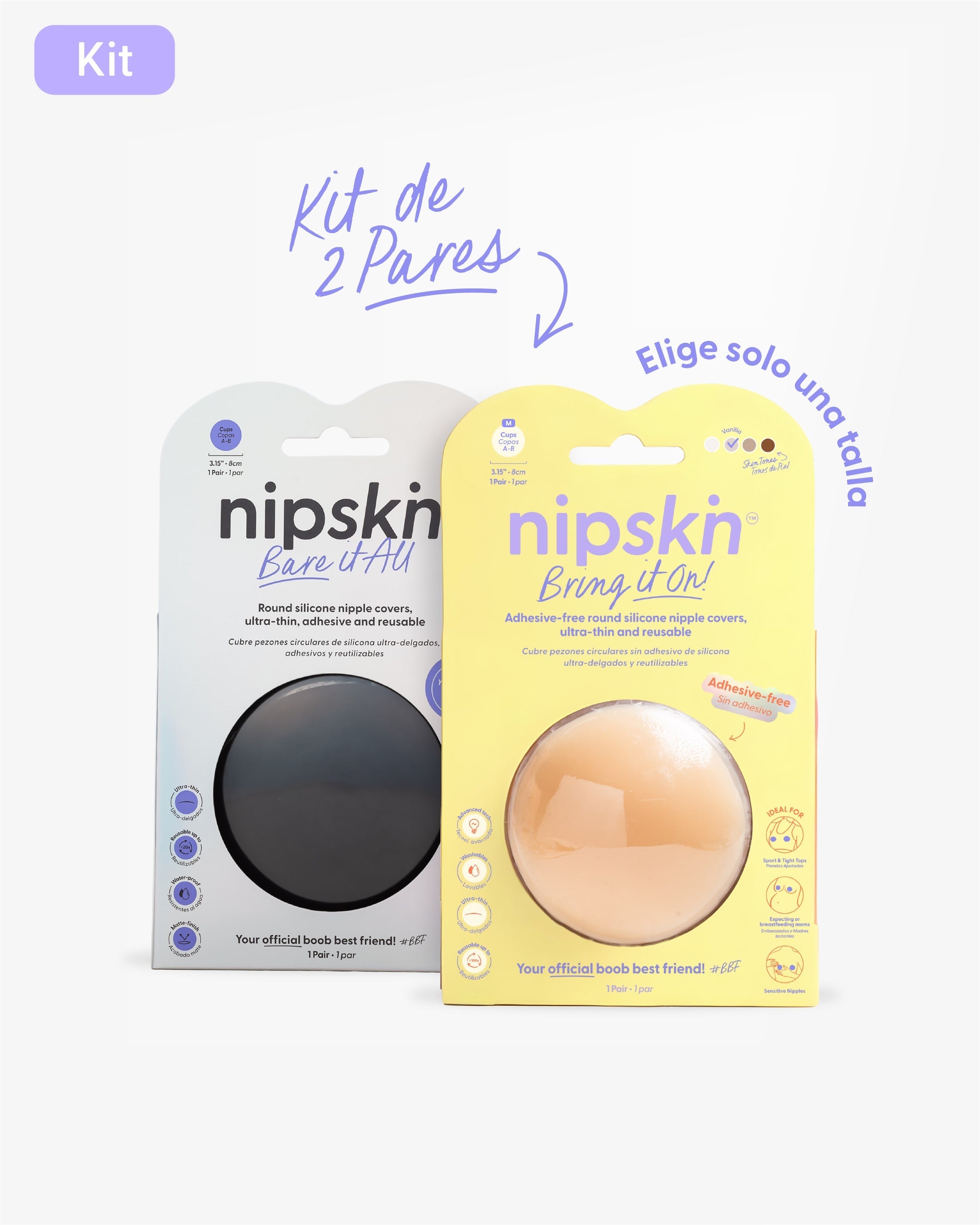 Pezoneras de Silicon - Nipskin® México