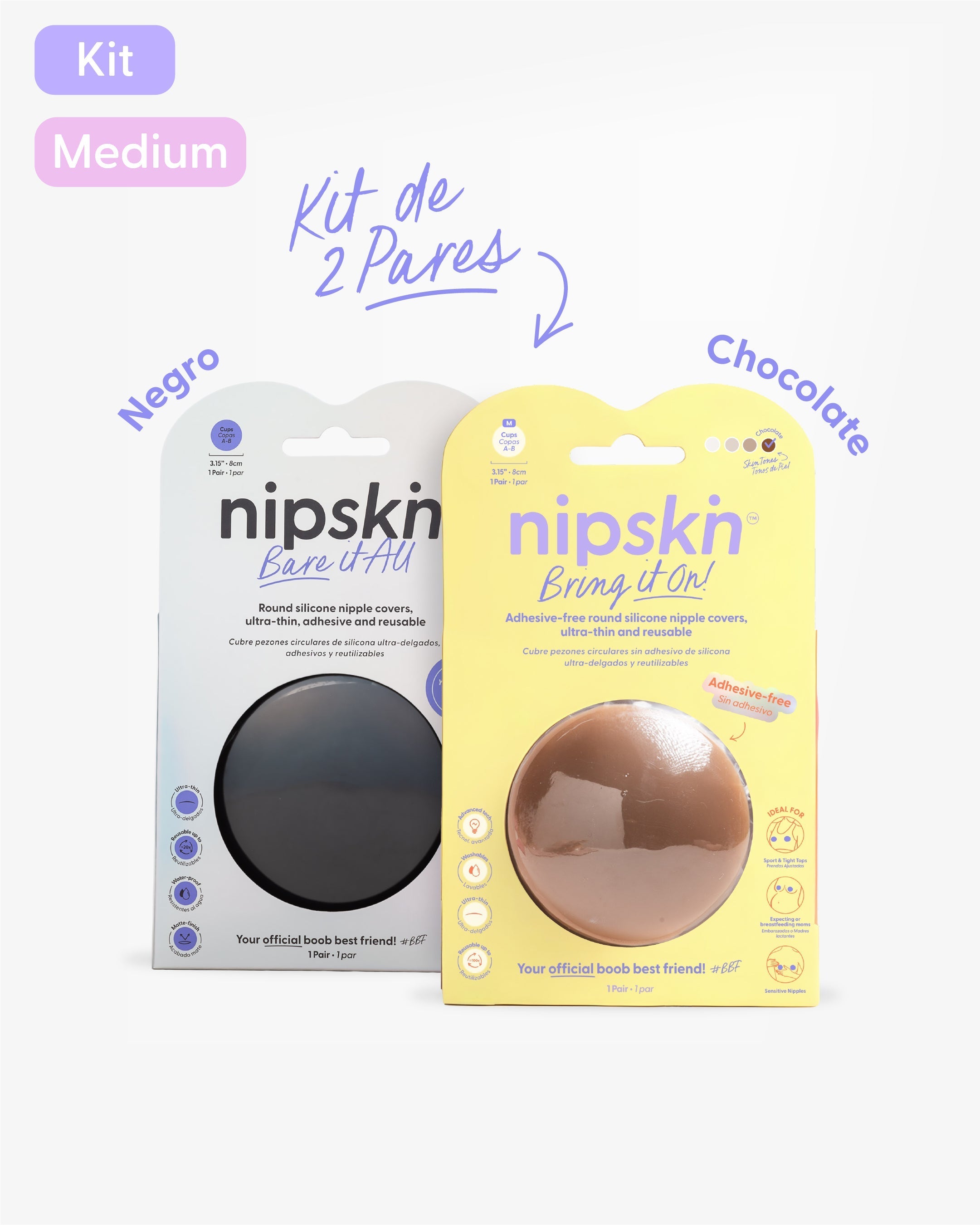 Pezoneras de Silicon - Nipskin® México