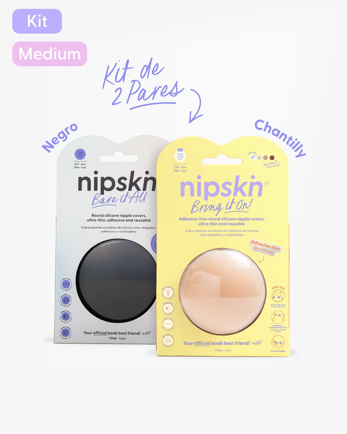Pezoneras de Silicon - Nipskin® México