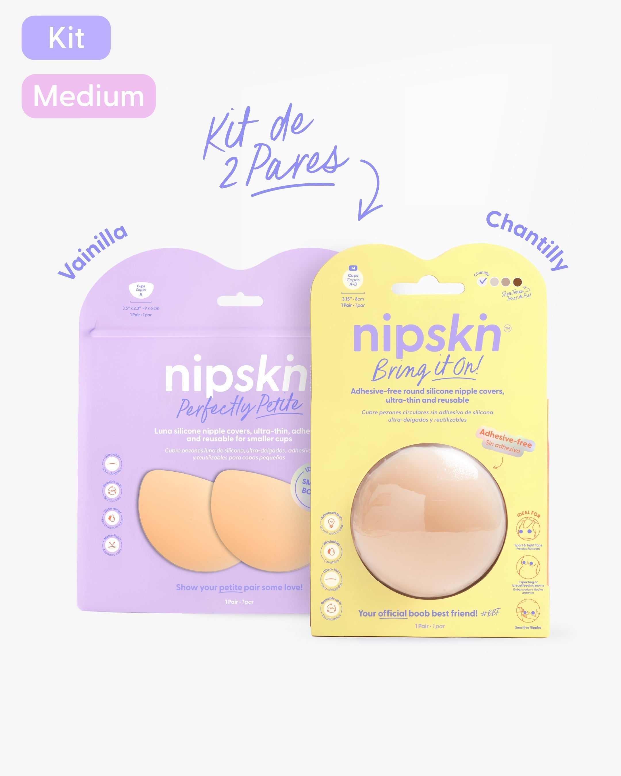 Pezoneras de Silicon - Nipskin® México