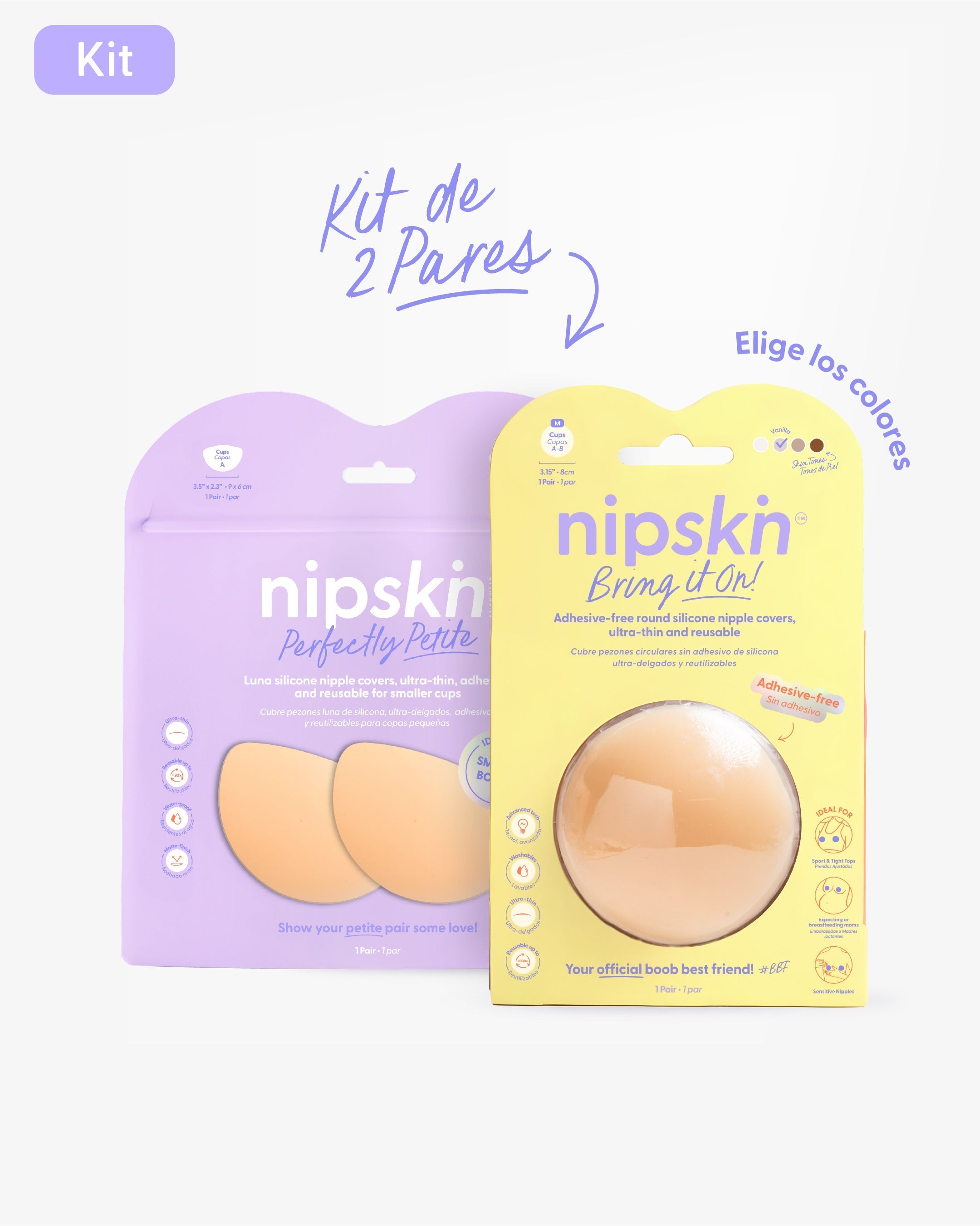 Pezoneras de Silicon - Nipskin® México