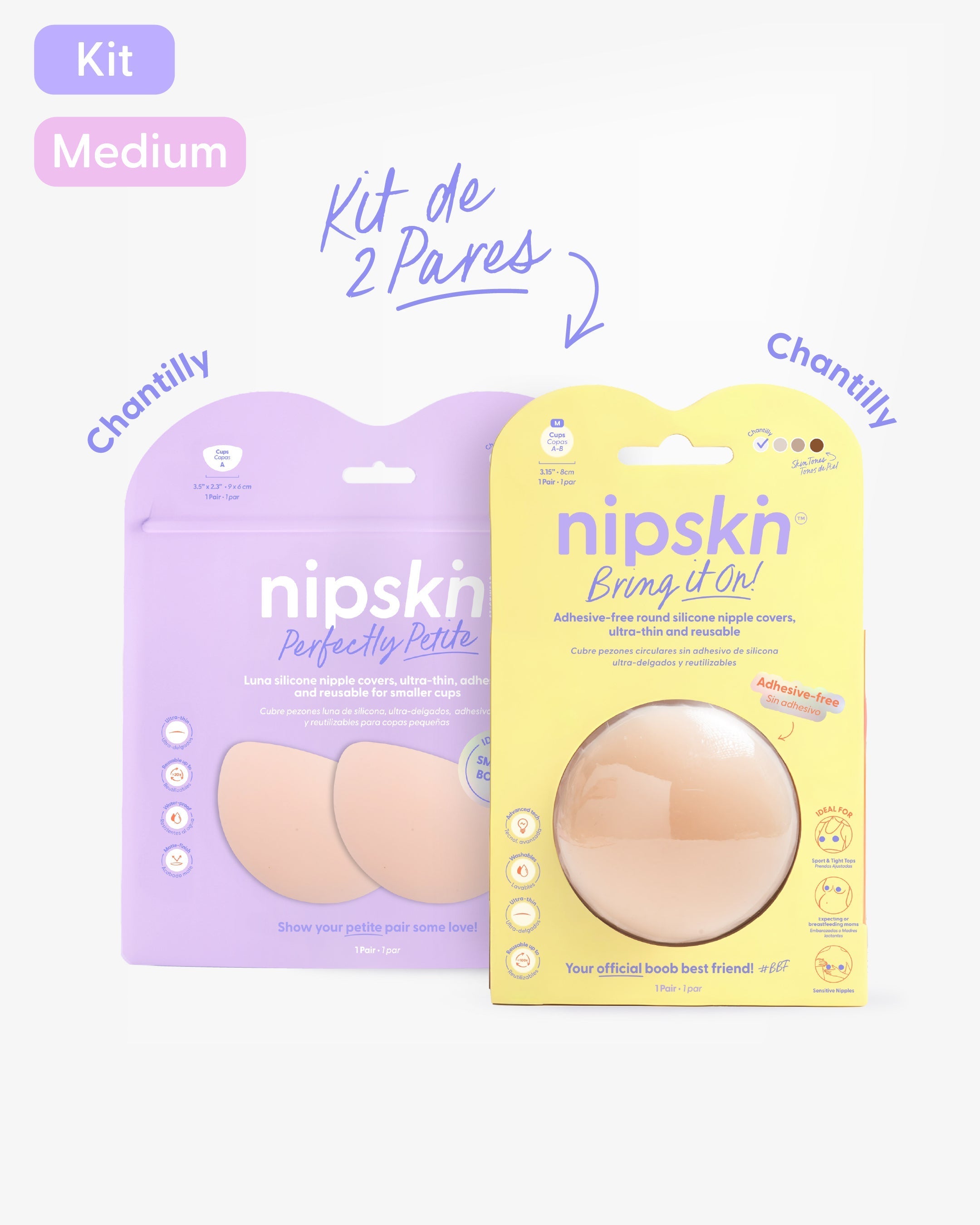 Pezoneras de Silicon - Nipskin® México