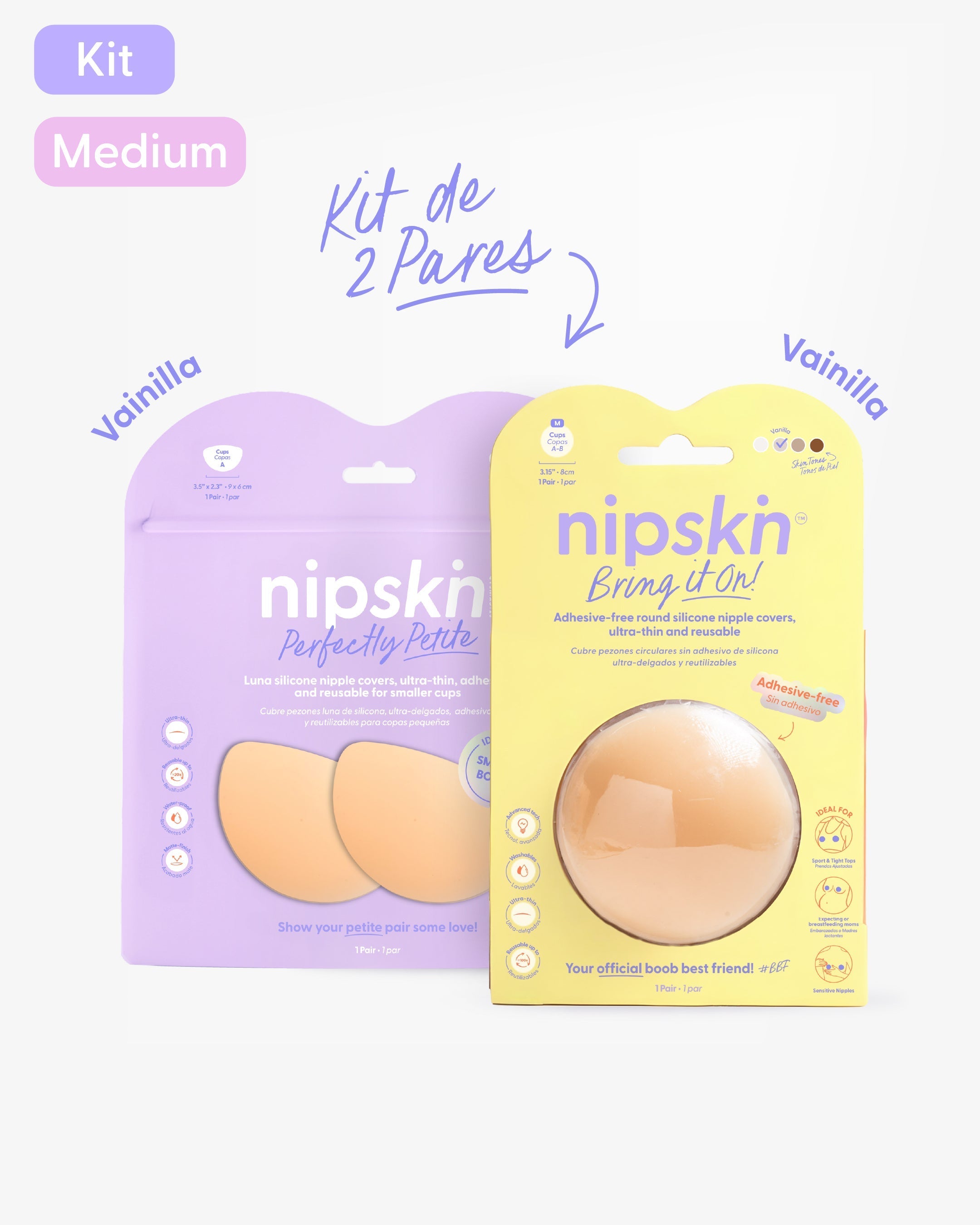 Pezoneras de Silicon - Nipskin® México