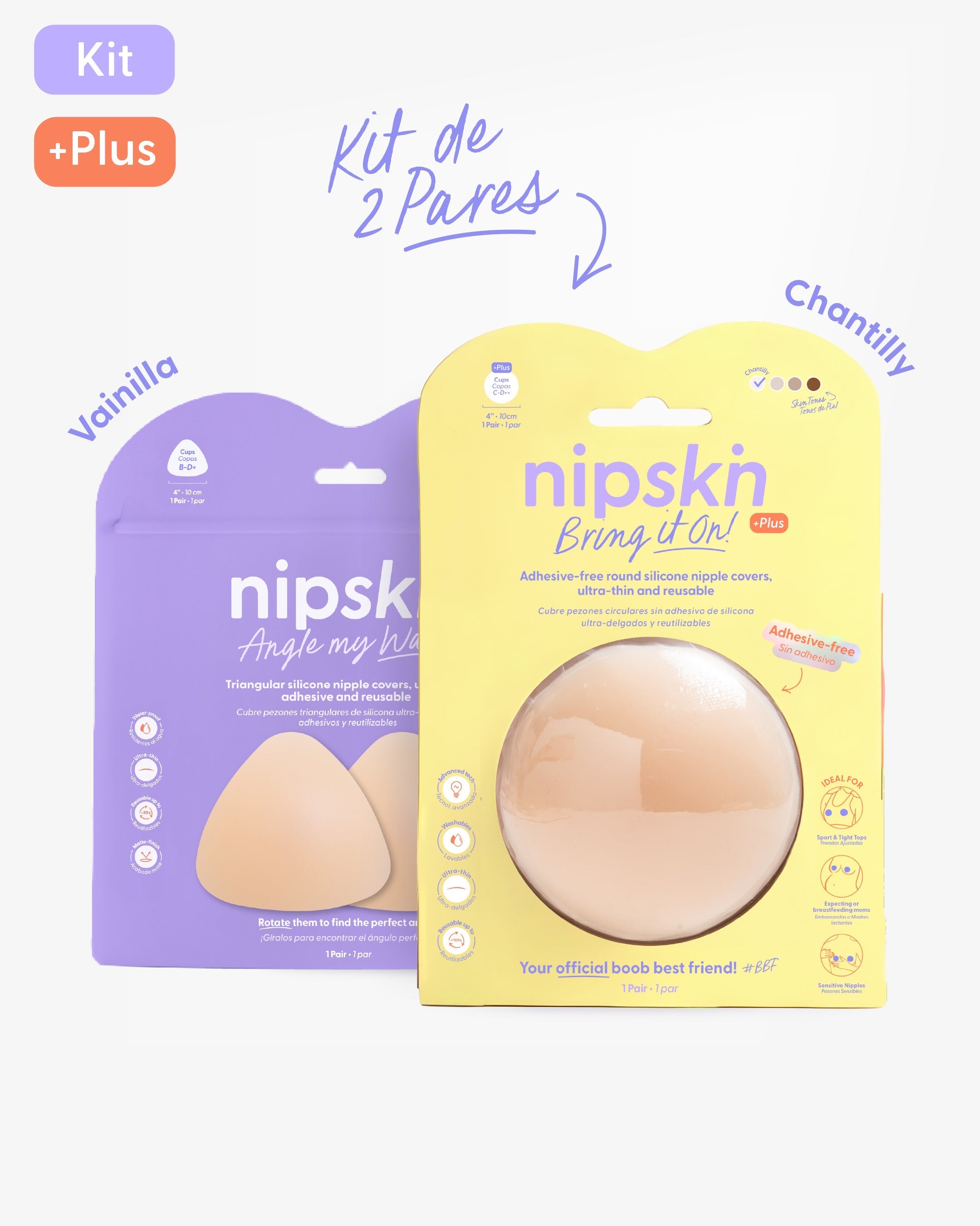 Pezoneras de Silicon - Nipskin® México
